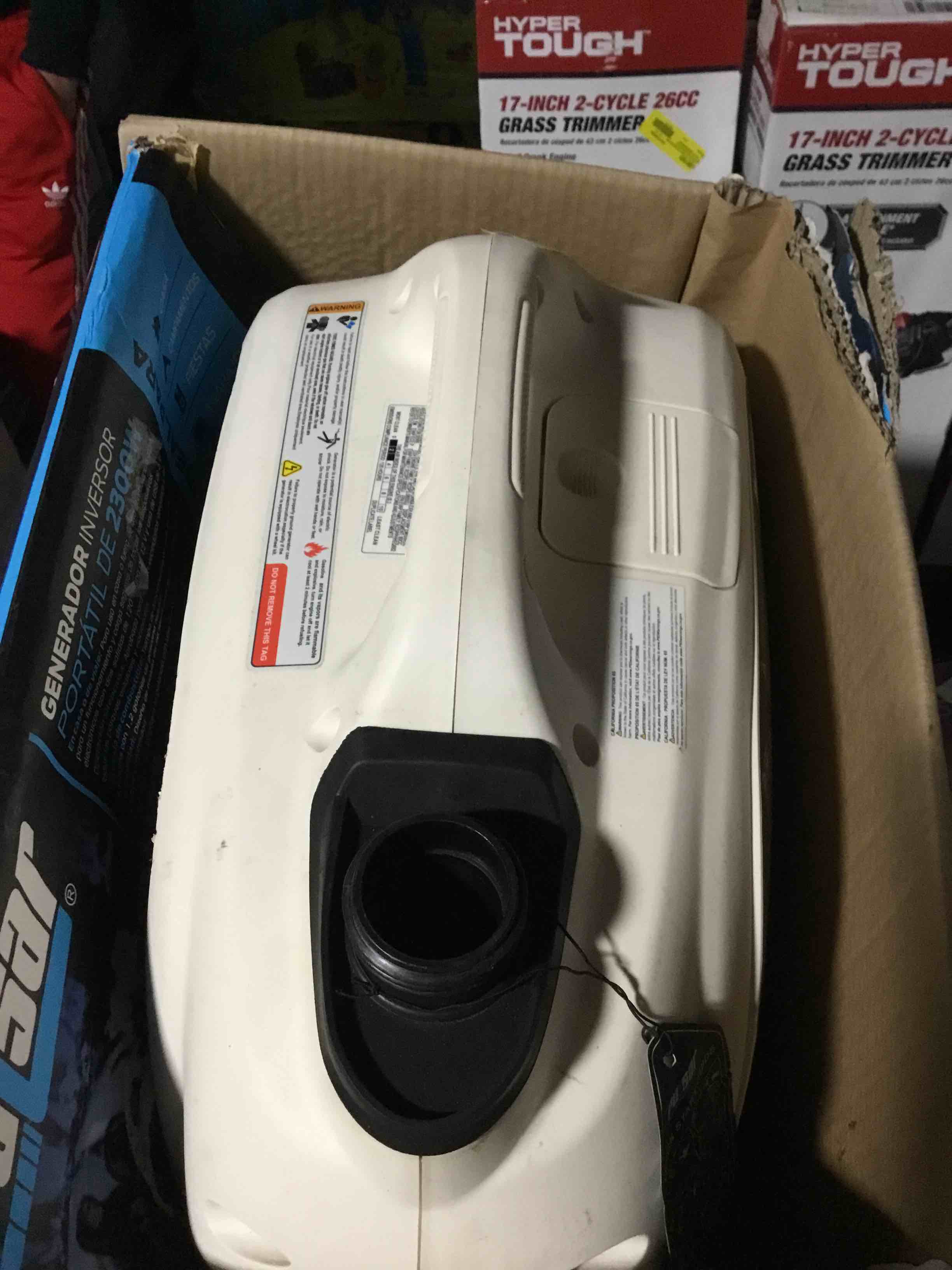 Condition photo showing As Is for Pulsar Products 2,300 Watt Gas Powered 50-State Portable Inverter Generator