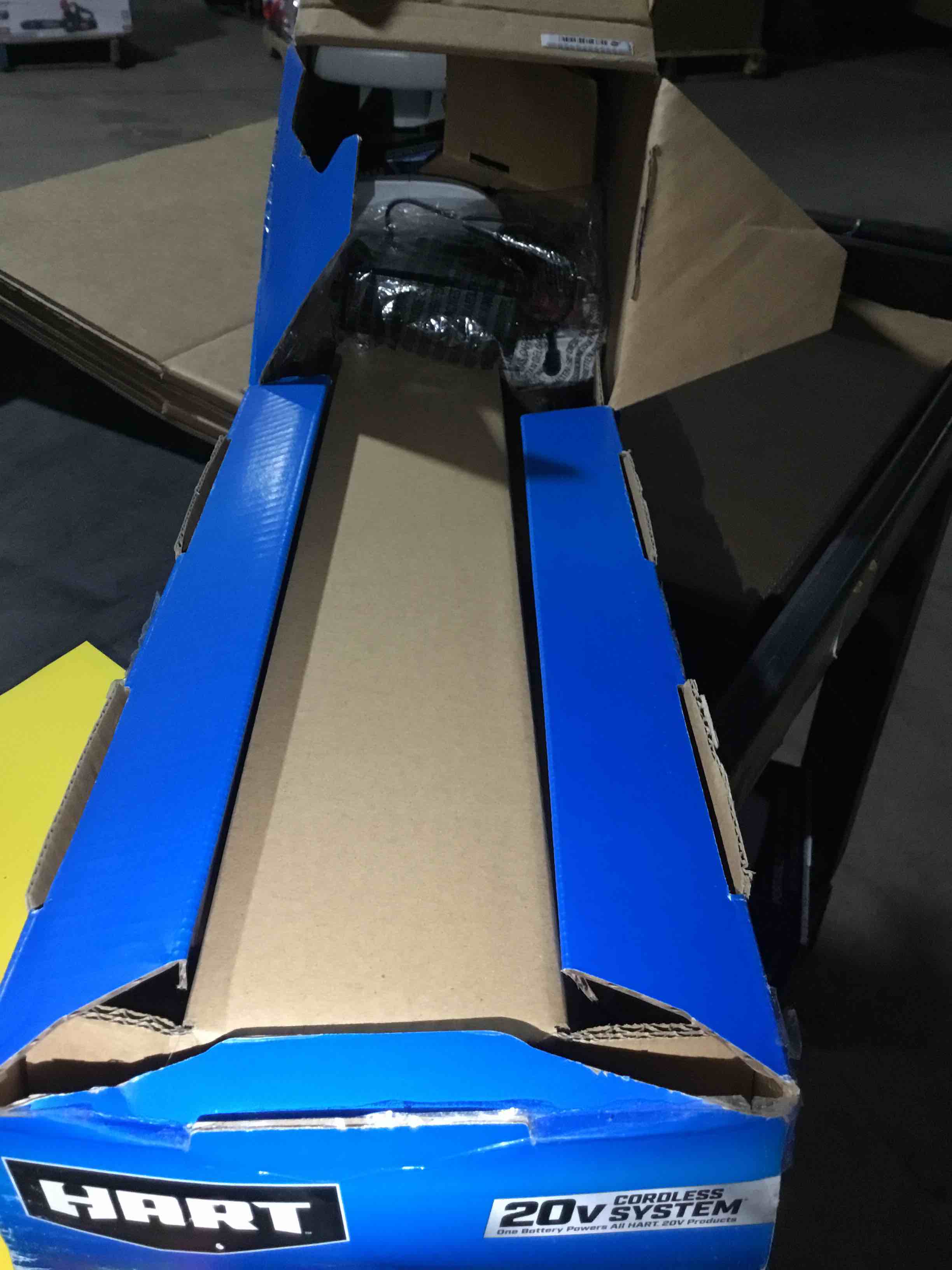 Condition photo showing New/Like New for HART 20-Volt Cordless 18-Inch Hedge Trimmer Kit  (1) 2.0Ah Lithium-Ion Battery