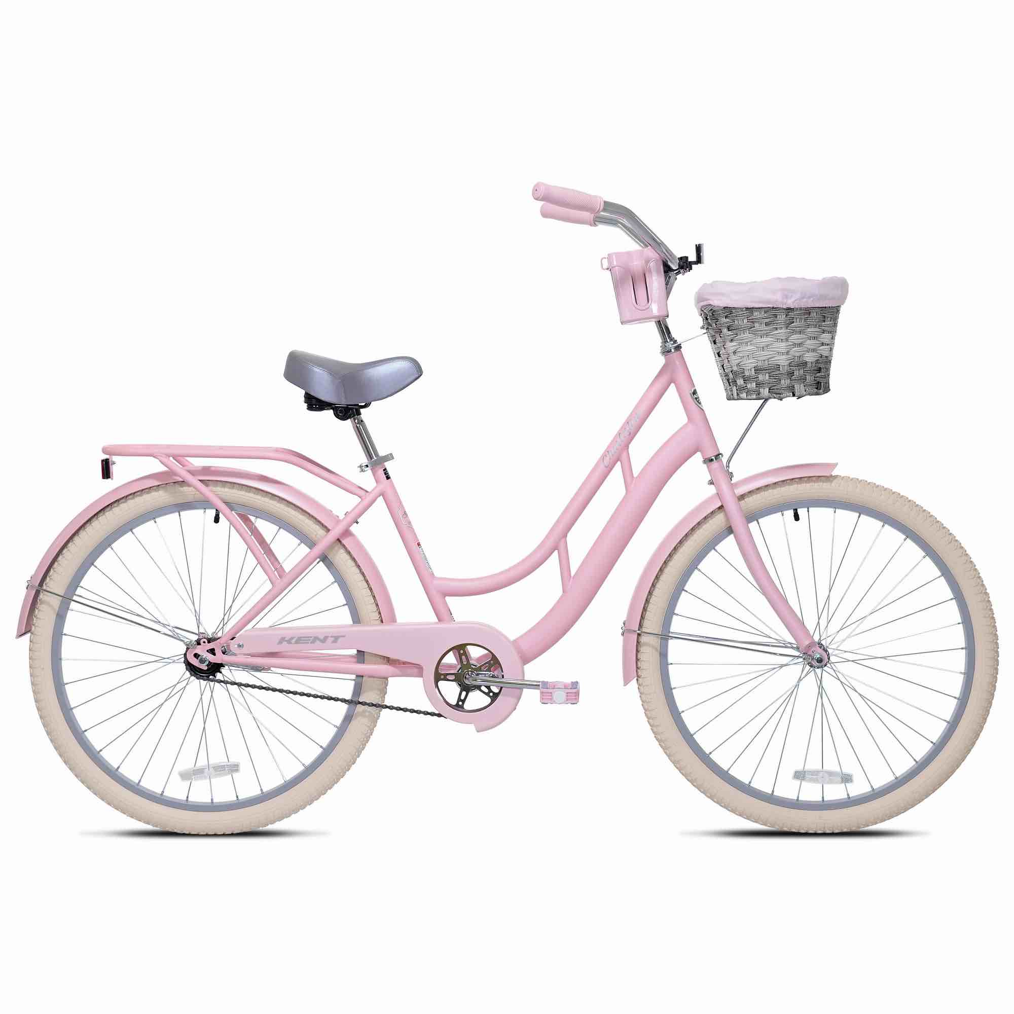 bca 26 in. charleston ladies cruiser bike  pink