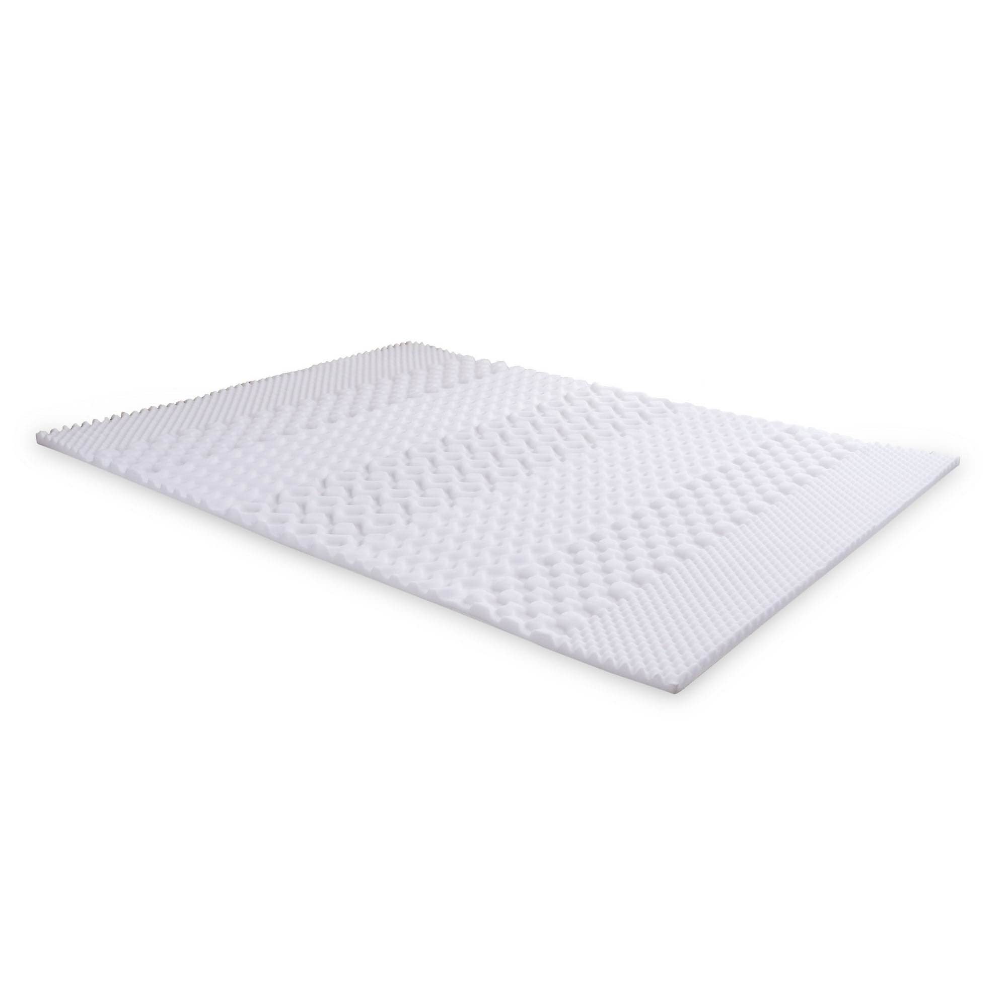 Mainstays 1.25 7-Zone Foam Mattress Topper Twin/Twin-XL