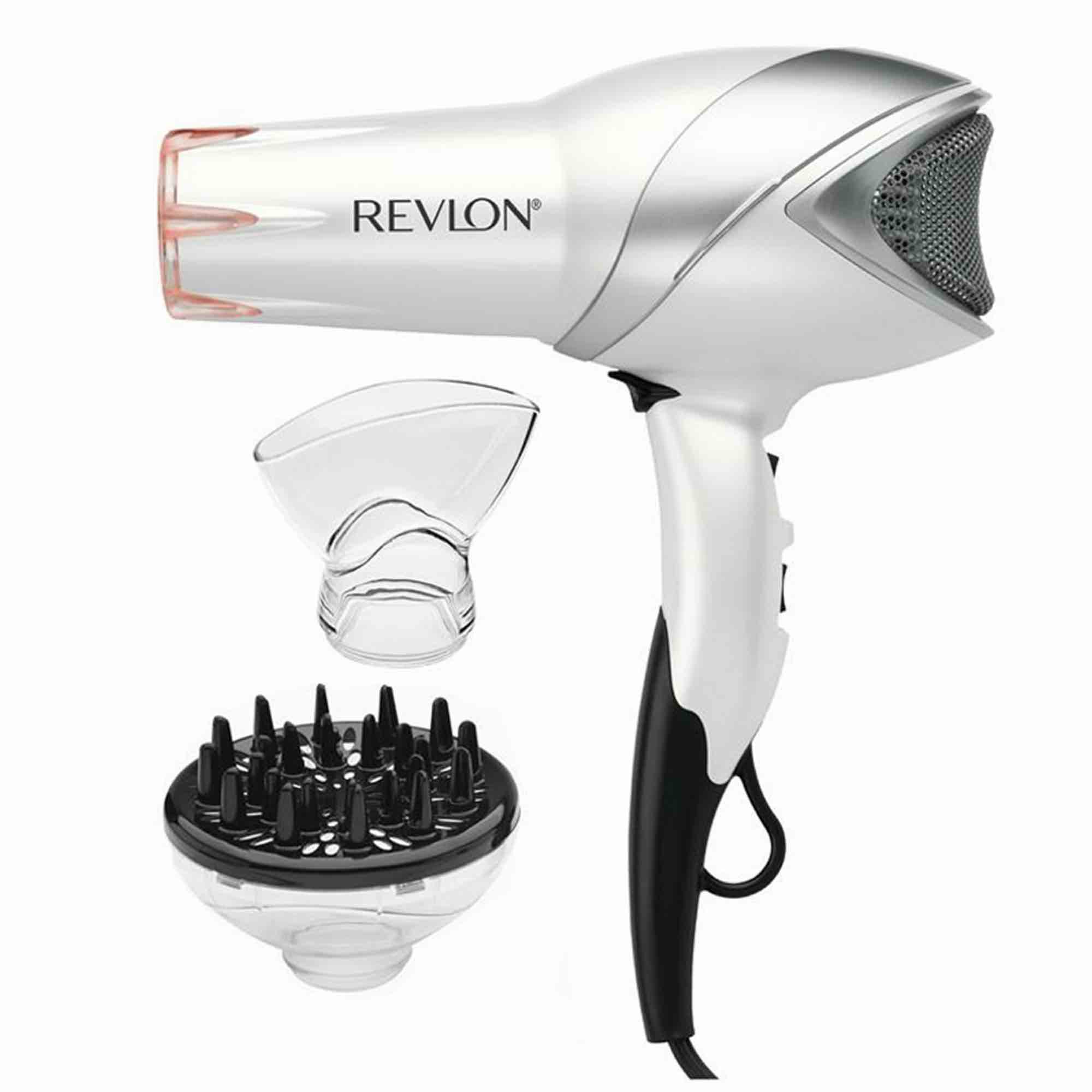revlon 1875w infrared heat + ceramic hair dryer  white
