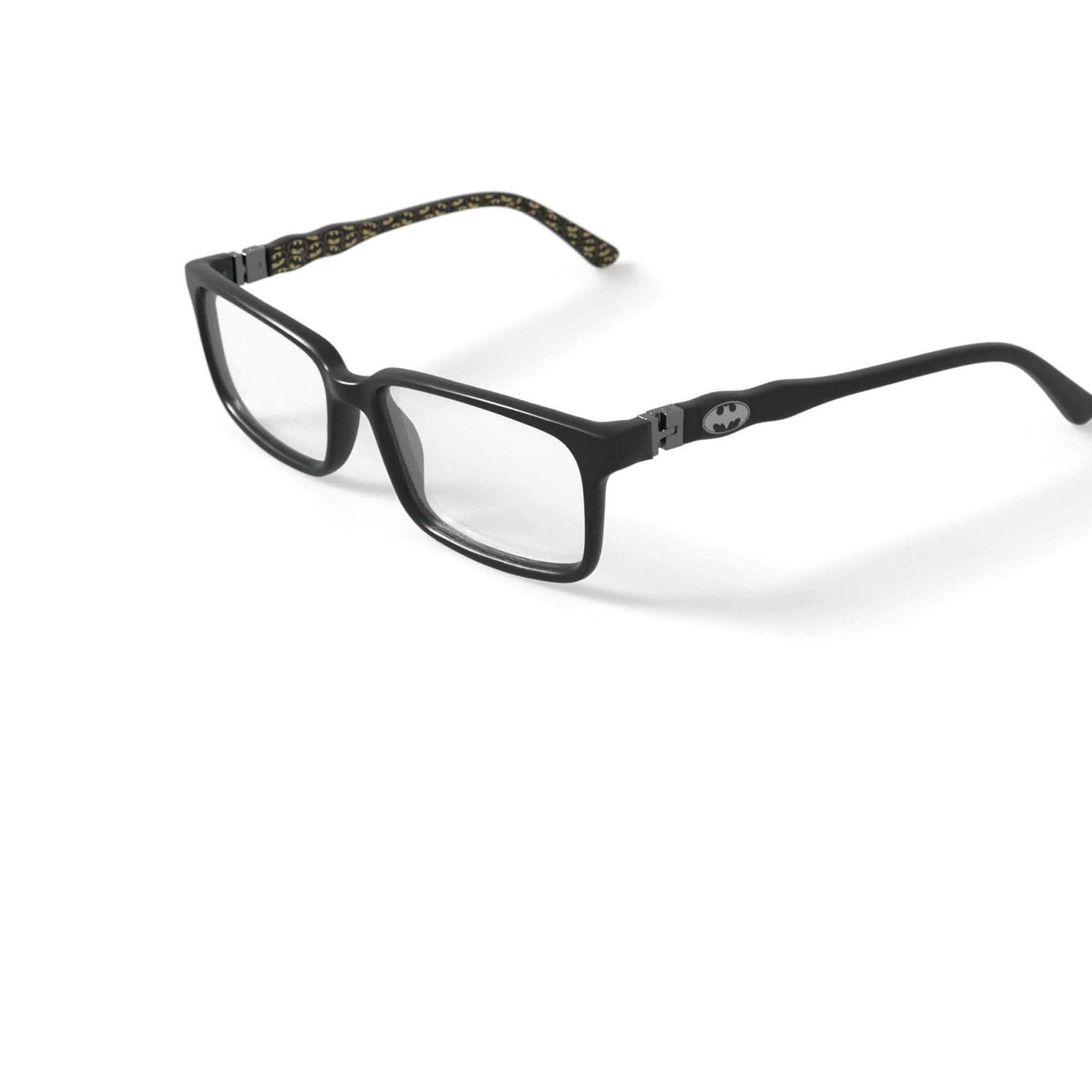 Batman Youth BME12WM Rectangular Prescription Eyeglasses with Case, Black