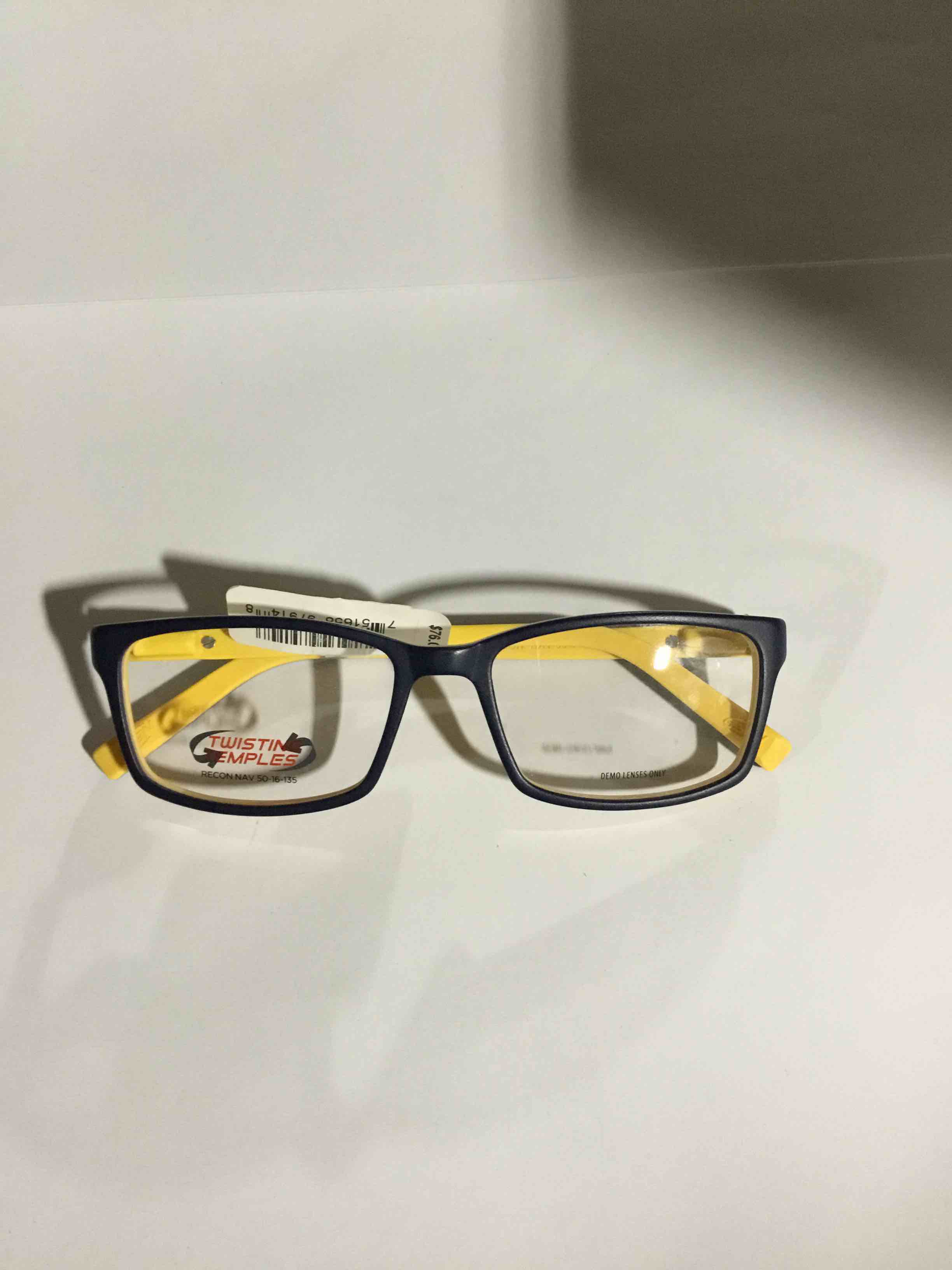 Condition photo showing New/Like New for NWT KIDS NERF EYEGLASS FRAMES RECON NAVY