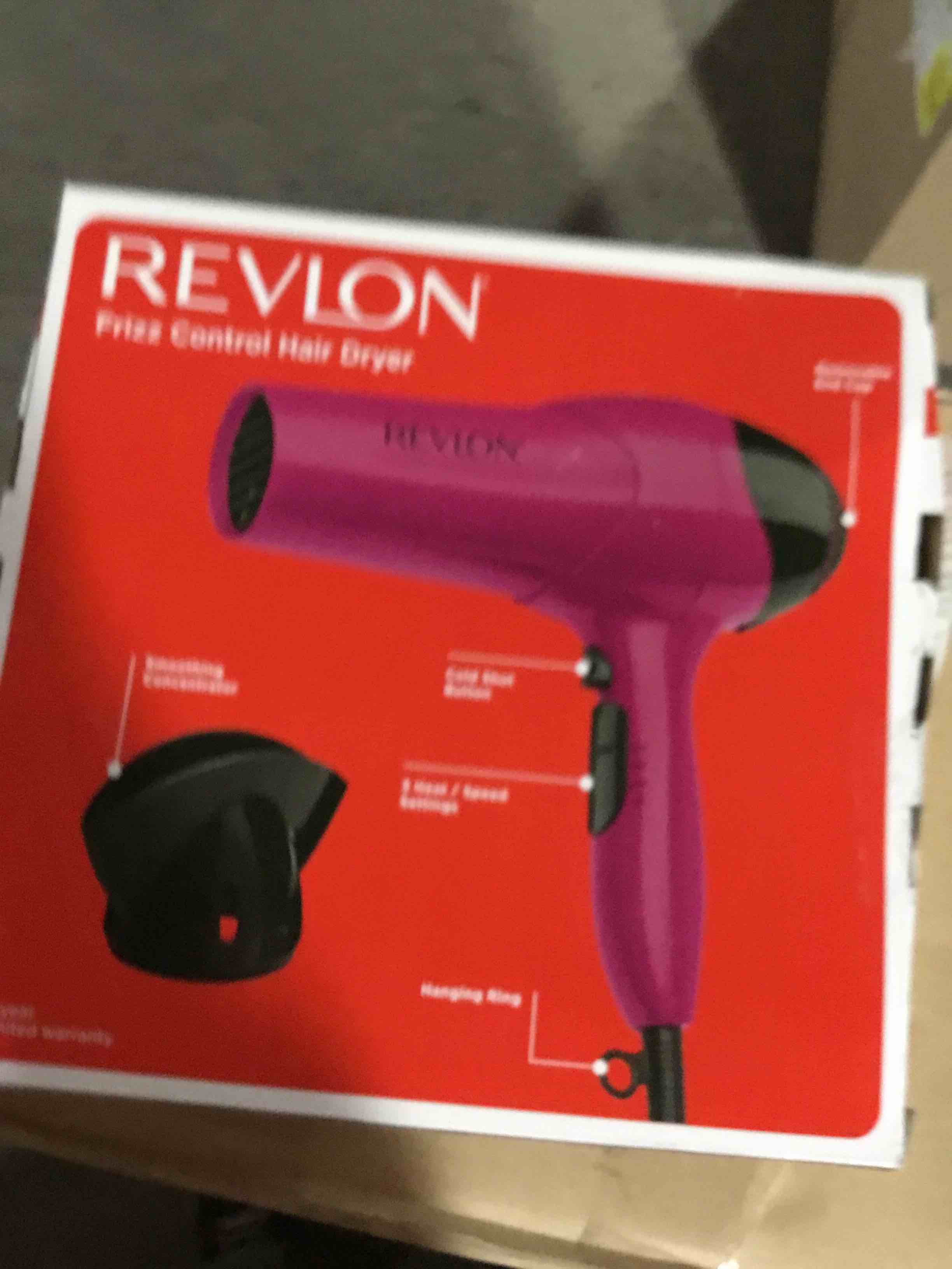 revlon frizz control hair dryer - 1875 watt