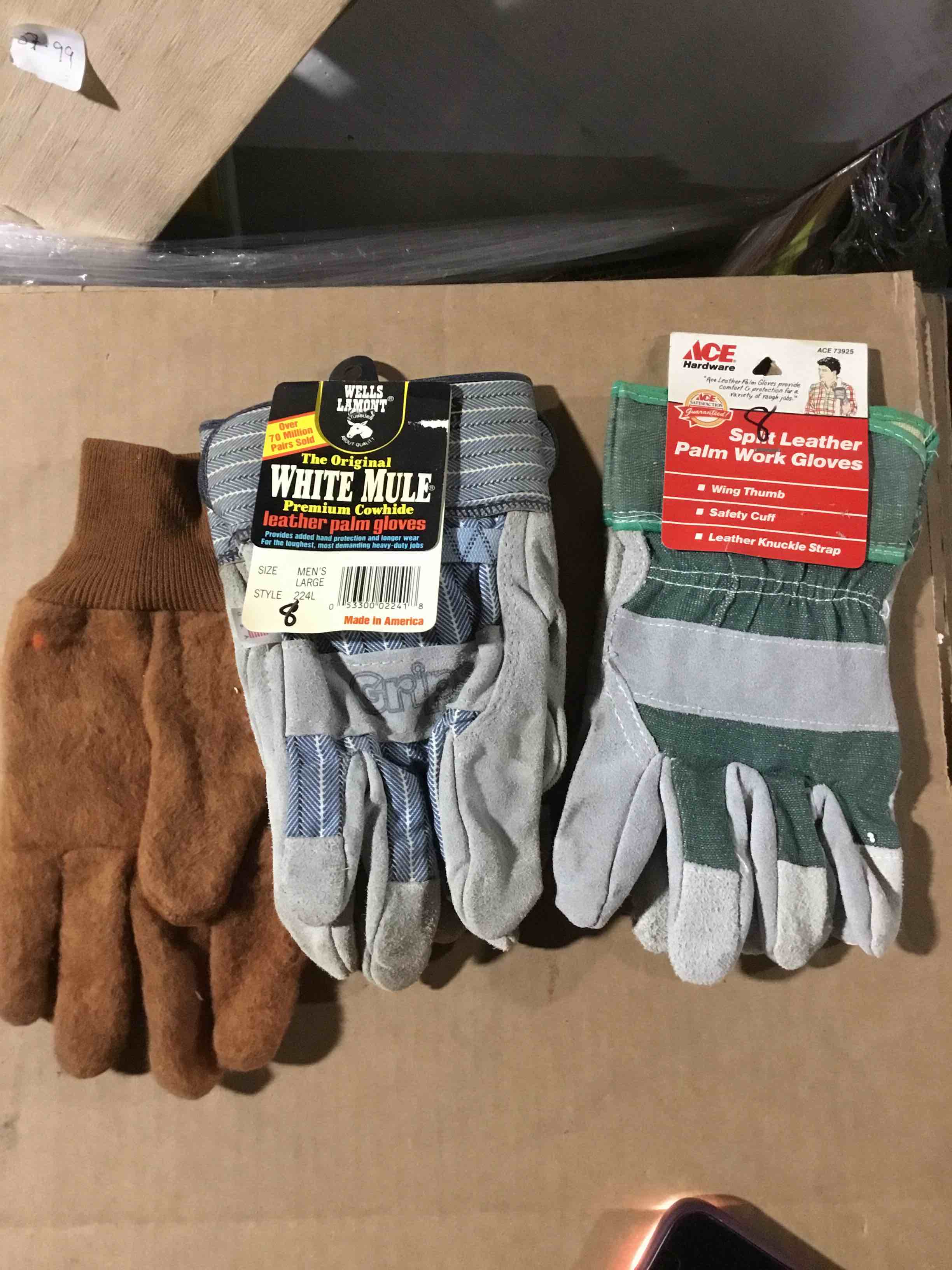 box lot of miscellaneous items