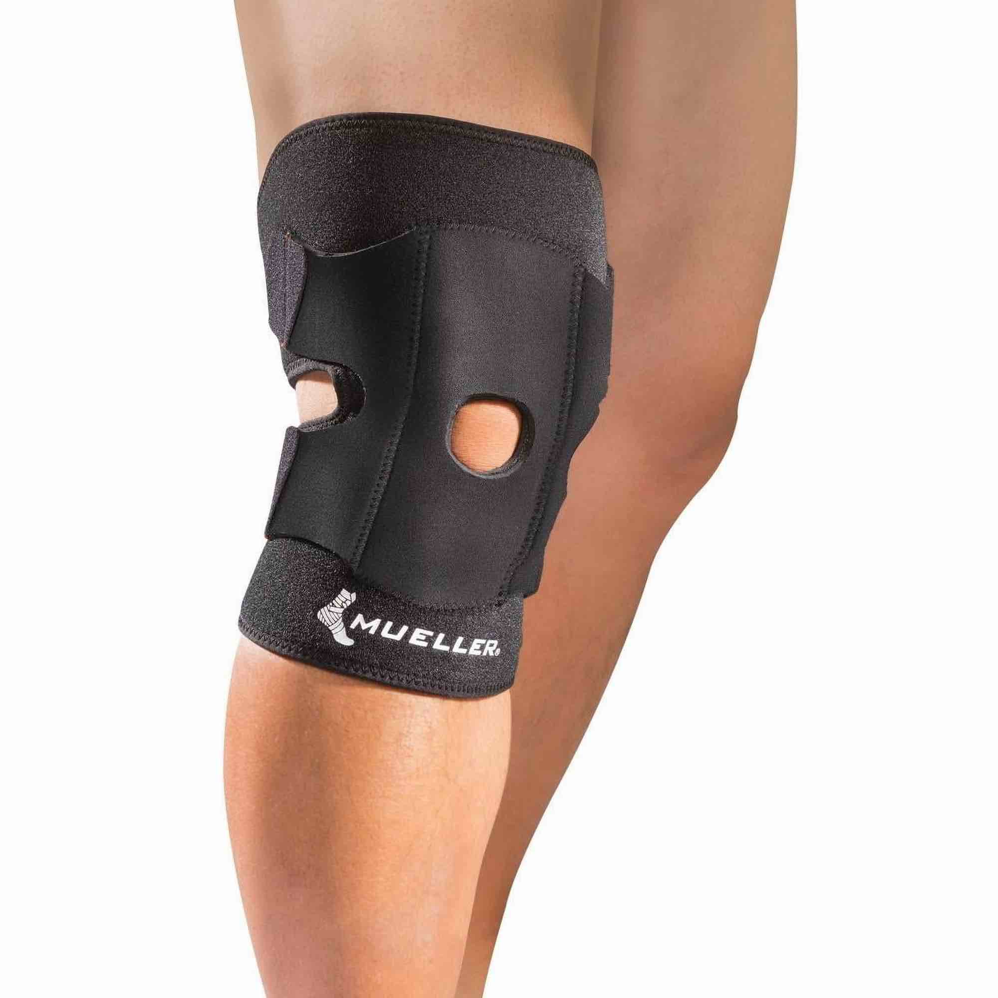 Mueller Adjustable Knee Support, OSFM, Black