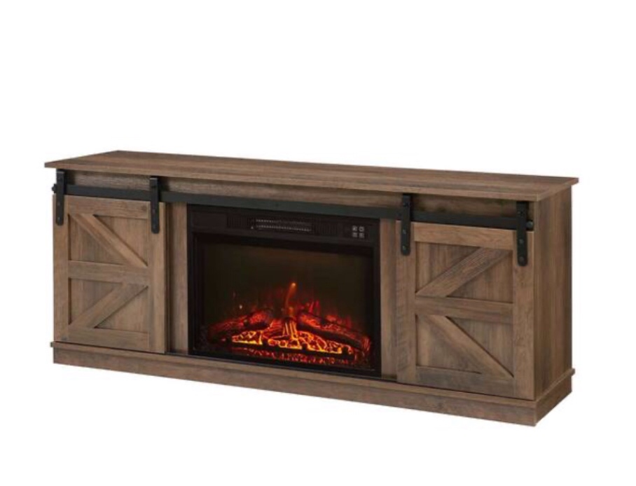 Similar Ameriwood Home Gablewood Electric Fireplace & TV Console for TVs
