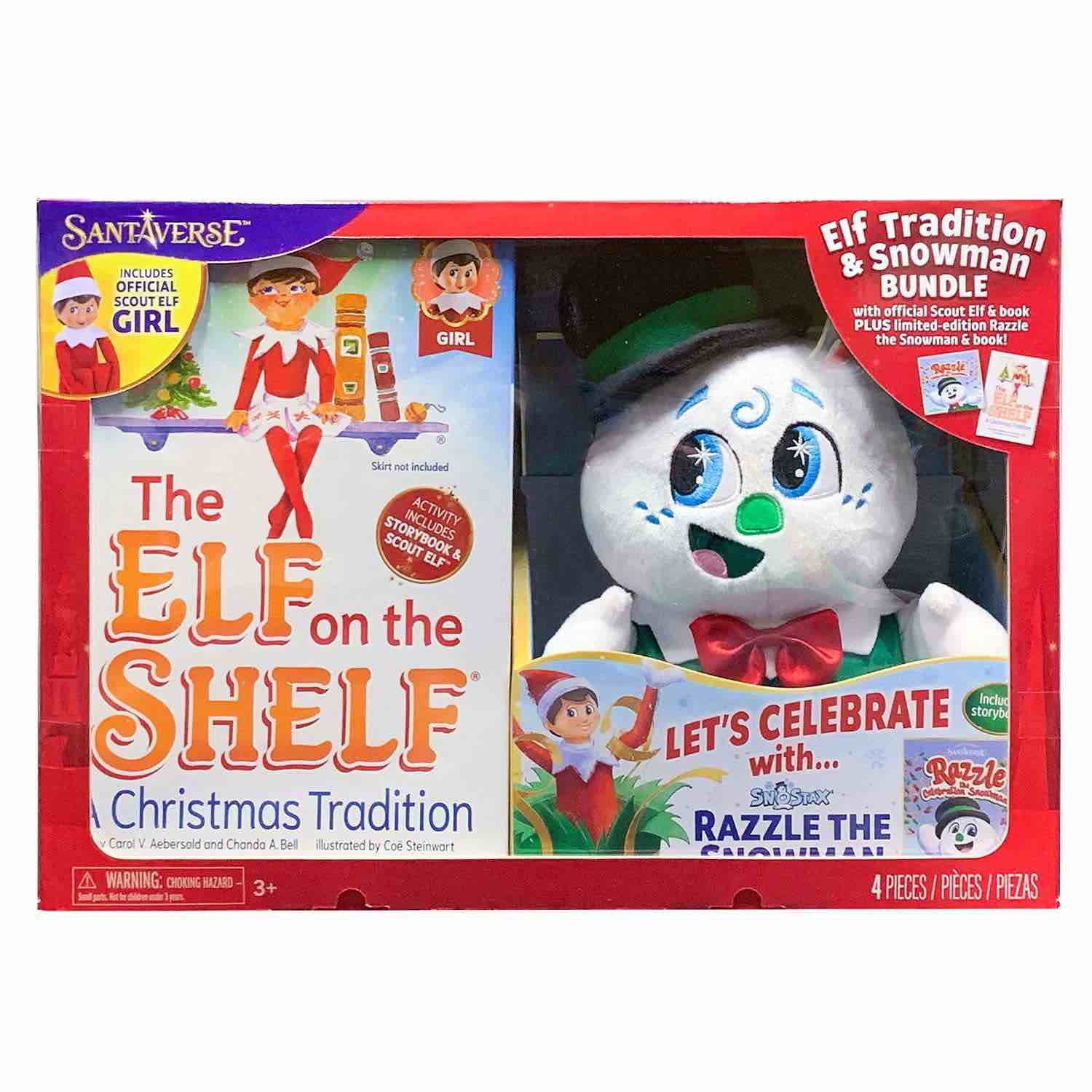 The Elf on the Shelf Tradition and Snowman Bundle