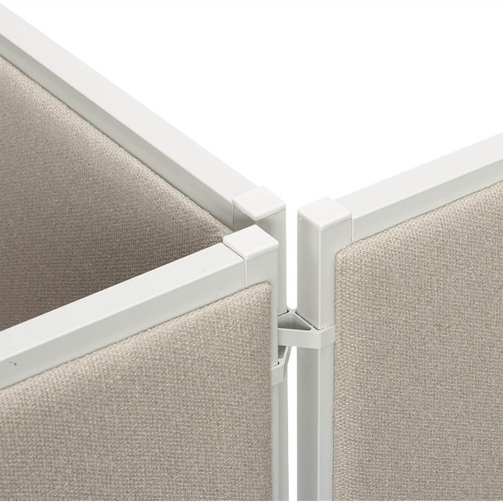 HON Basyx basyx by HON Versé Partitions, QuickConnect 90° Corner Connector, Pack Of 6