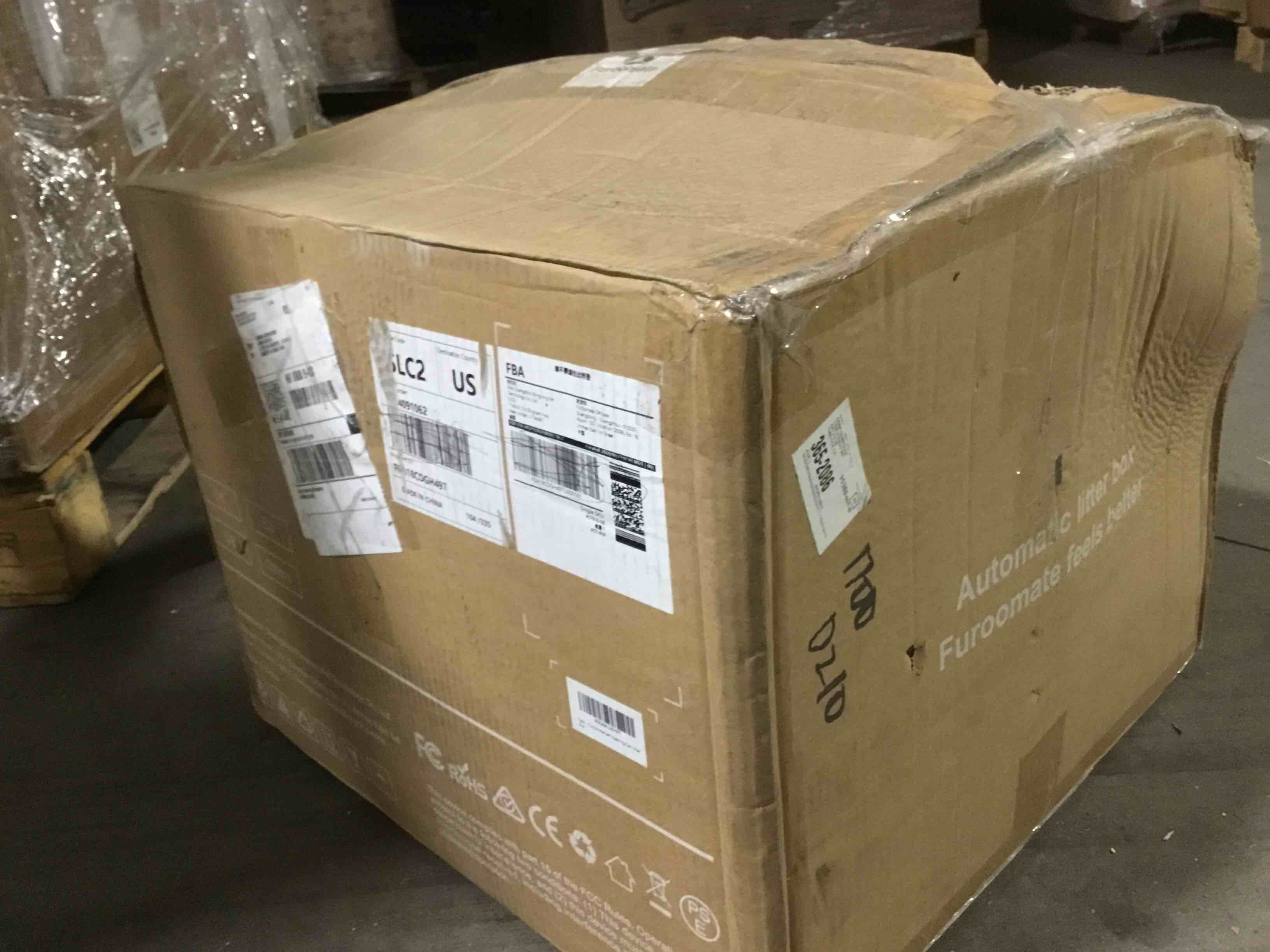 Condition photo showing As Is for Furoomate Self Cleaning Cat Litter Box