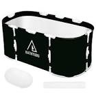 starbrilliant portable foldable bathtub efficient taintenance of temperature (relax)