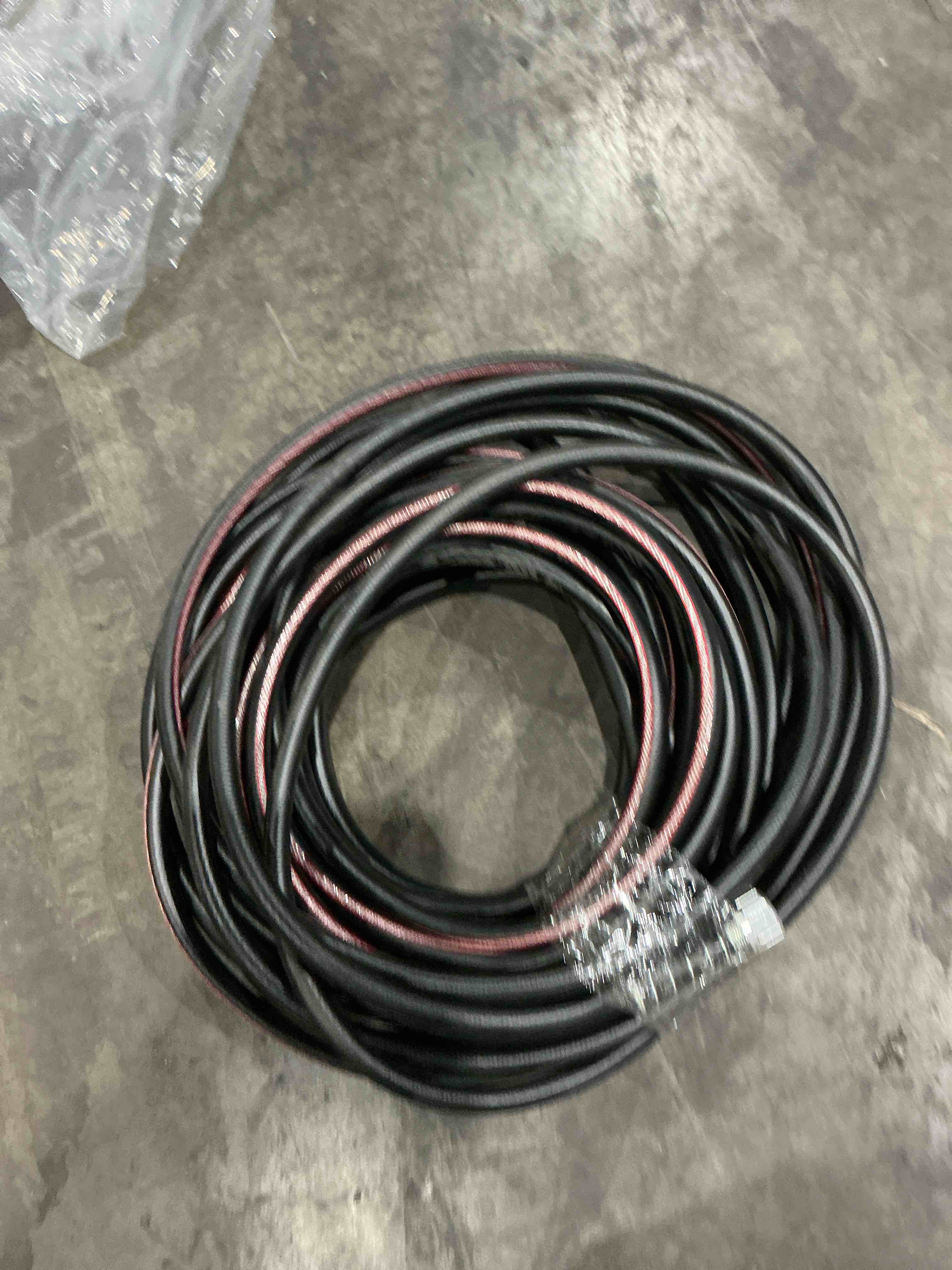Condition photo showing As Is for teknor apex neverkink pro commercial 8844 5/8" x 75' water hose