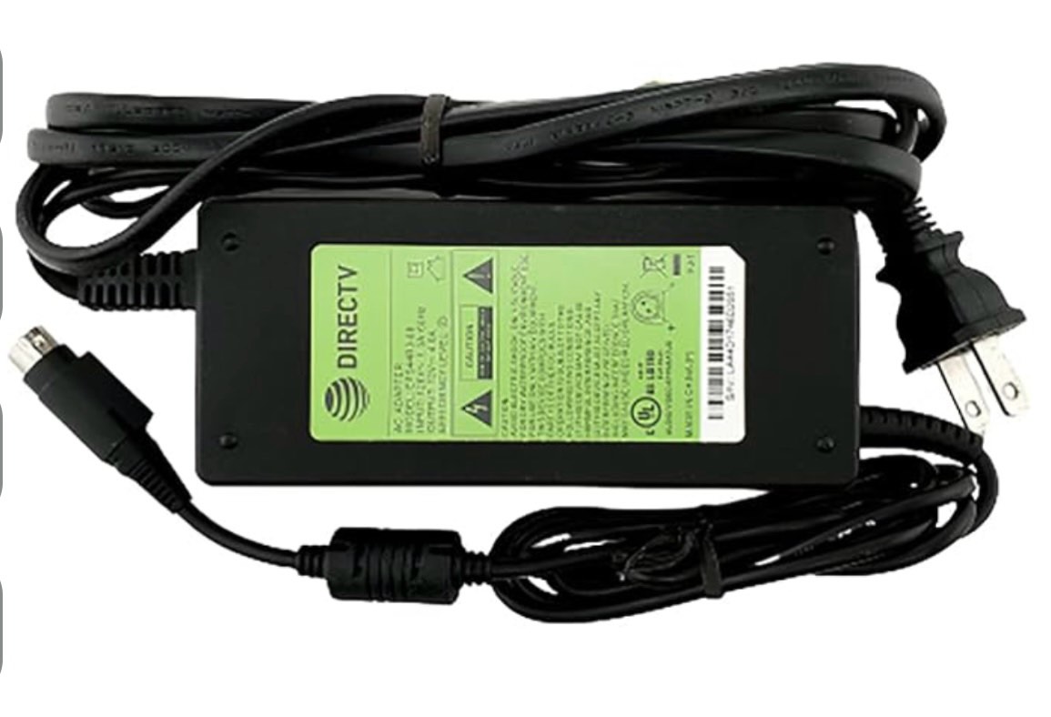 AT&T (Formerly DIRECTV) EPS44 Power Supply for HR44, HR54, H44, and Most Genie Receivers