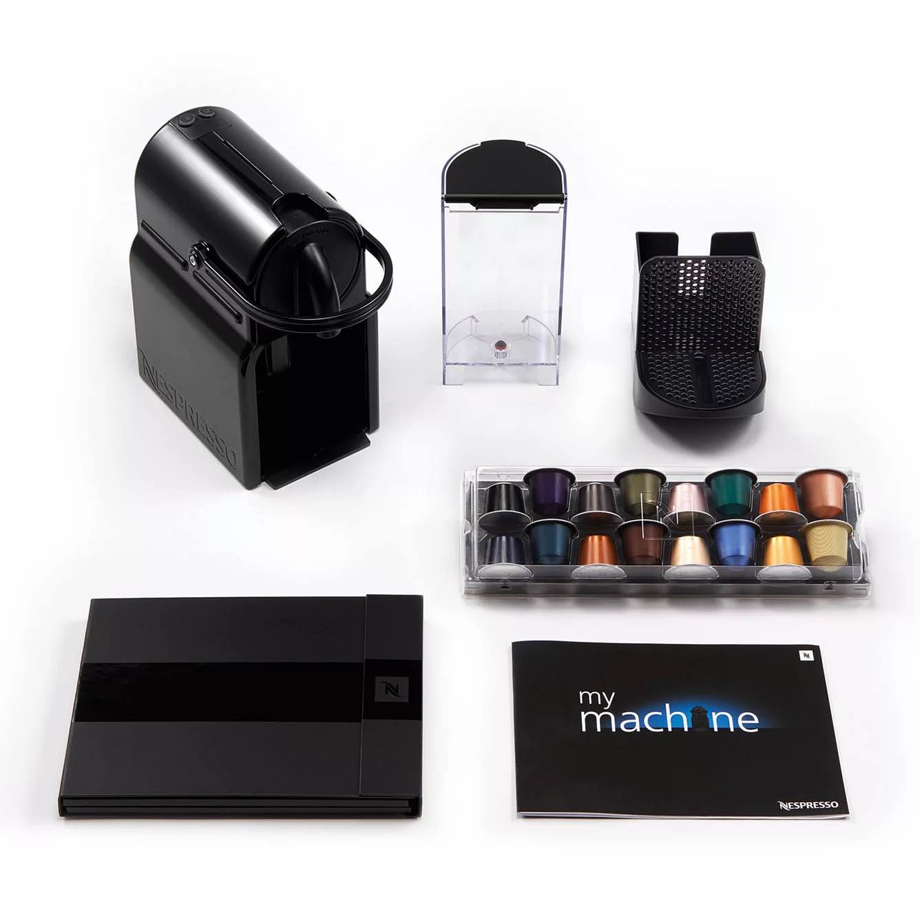 INCOMPLETE. Nespresso by Delonghi Inissia Single-Serve Espresso Machine 