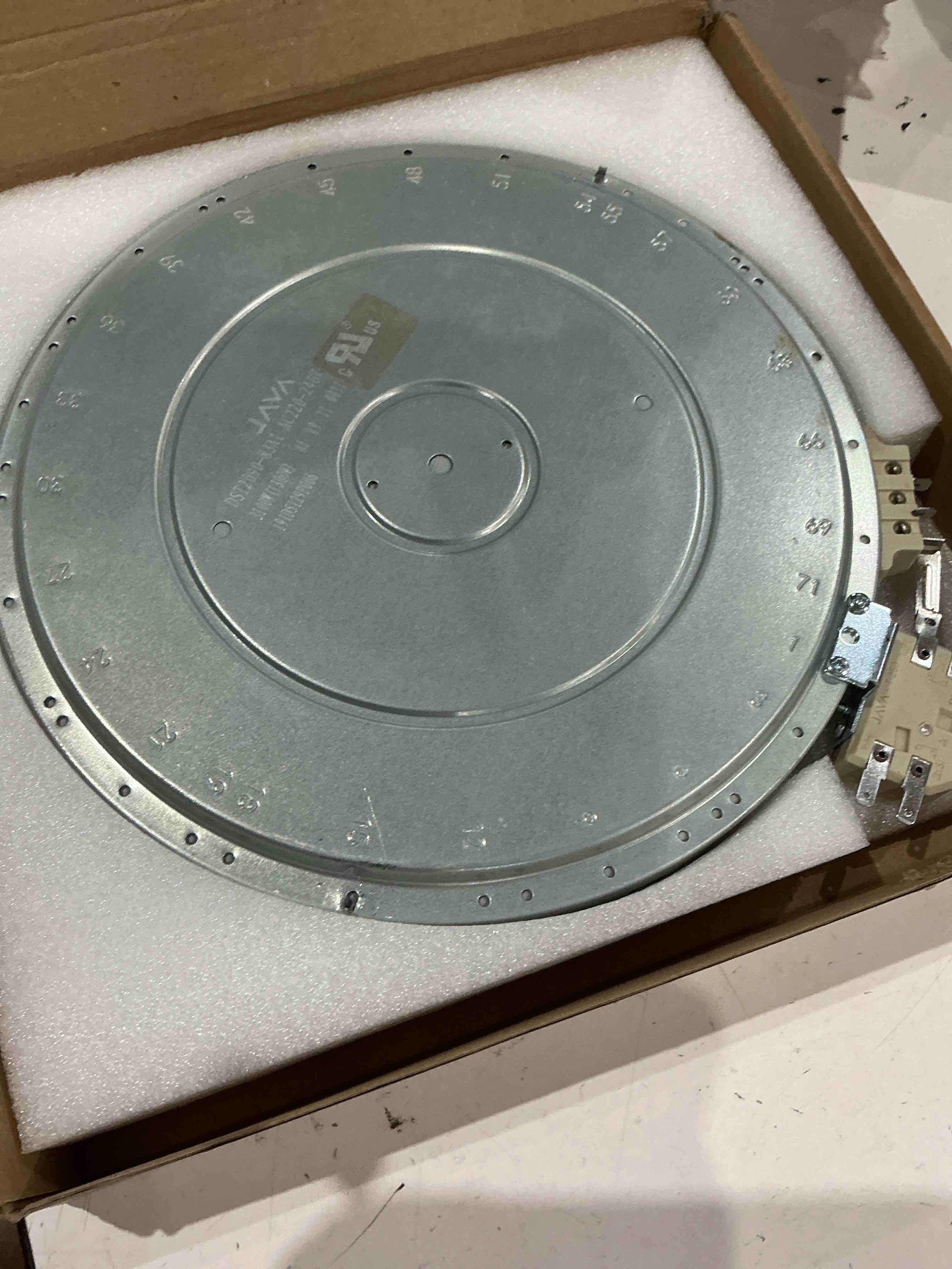Condition photo showing Good Condition for puxyblue 9-in dual range radiant surface element compatible with ge range radiant element 9 glass cooktop radiant element(3100w 240v) 4465256 ap5989975 ps11729126