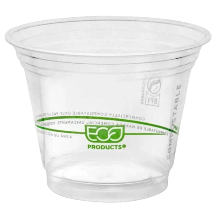 9 oz Cold Cup | Clear | Eco-Products, 50 Count