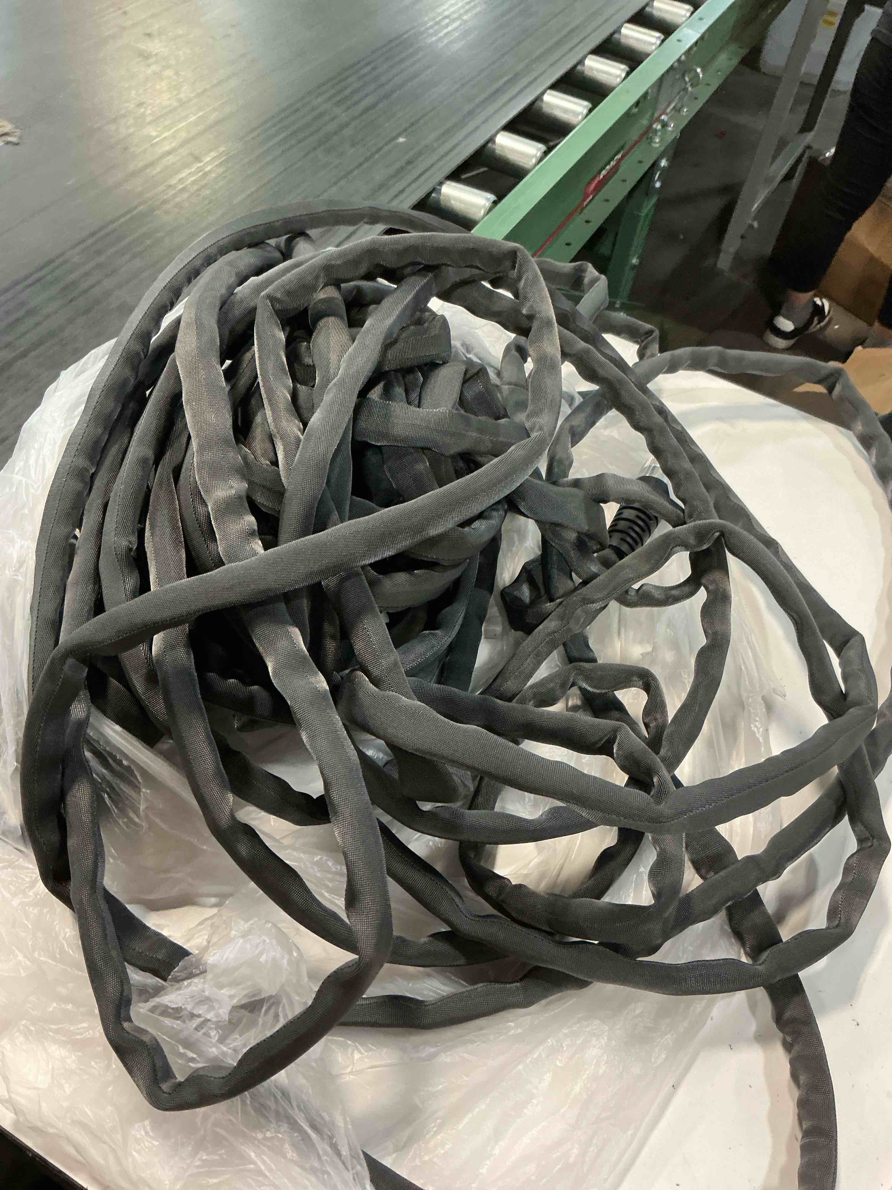 Condition photo showing As Is for ( similar) zero-g teknor apex 5/8-in x 50-ft premium -duty kink free woven gray hose