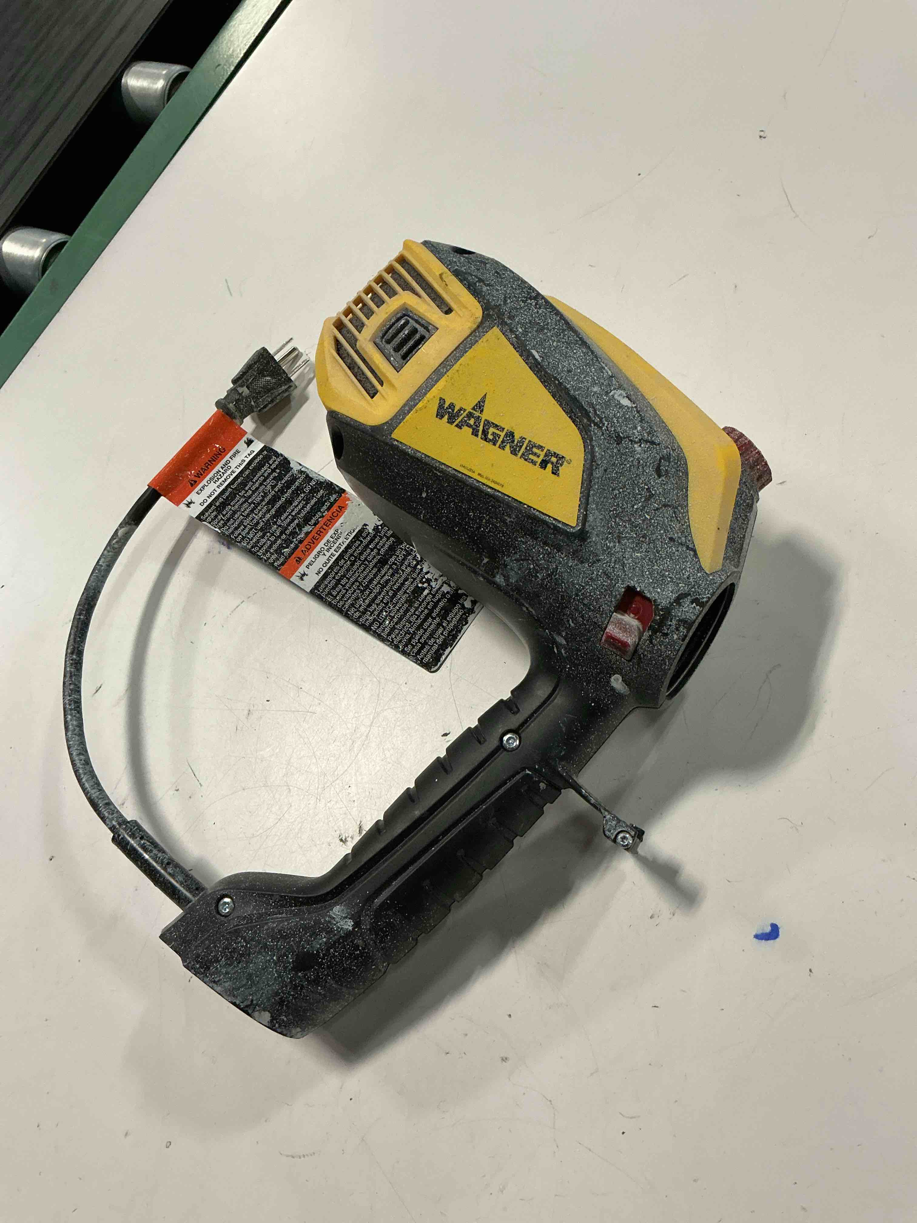 Condition photo showing As Is for ( incomplete) wagner spraytech 520008 control painter hvlp handheld paint sprayer