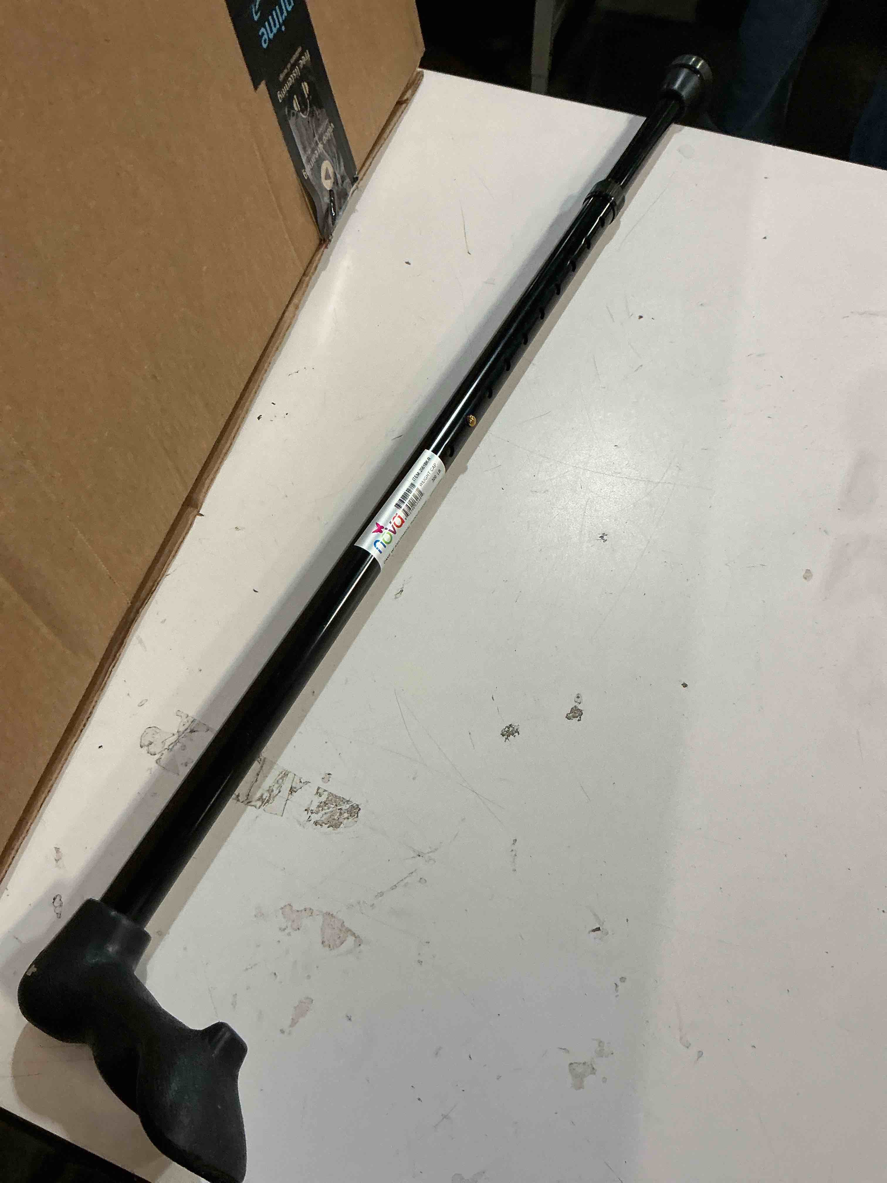 Condition photo showing Good Condition for nova medical products palm grip orthopedic handle walking cane for right hand  lightweight and adjustable  color black