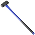 Kobalt Tempered High Carbon Steel and Fibreglass Sledge Hammer - 8-lbs - Black and Blue 103412