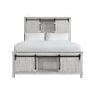 Scott Queen Storage Bed White Finish