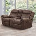 G10 series - loveseats color brown  Arm pillow