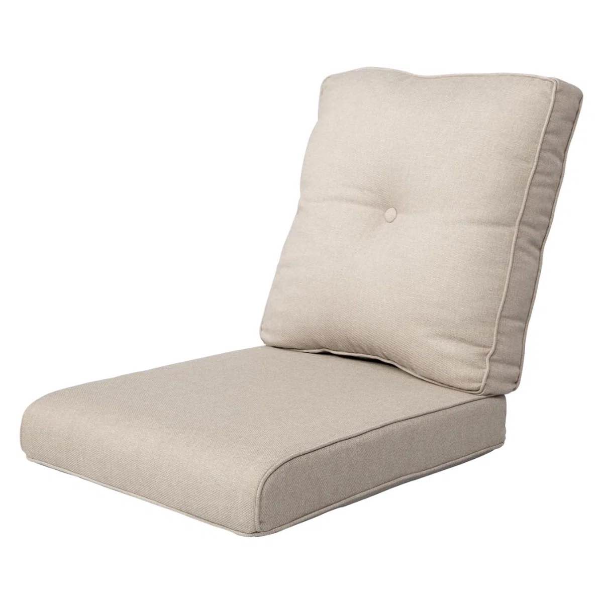 Schutt Outdoor Seat/Back Cushion Set Size: 5 Seat/Back Cushion, Cushion Color: Beige