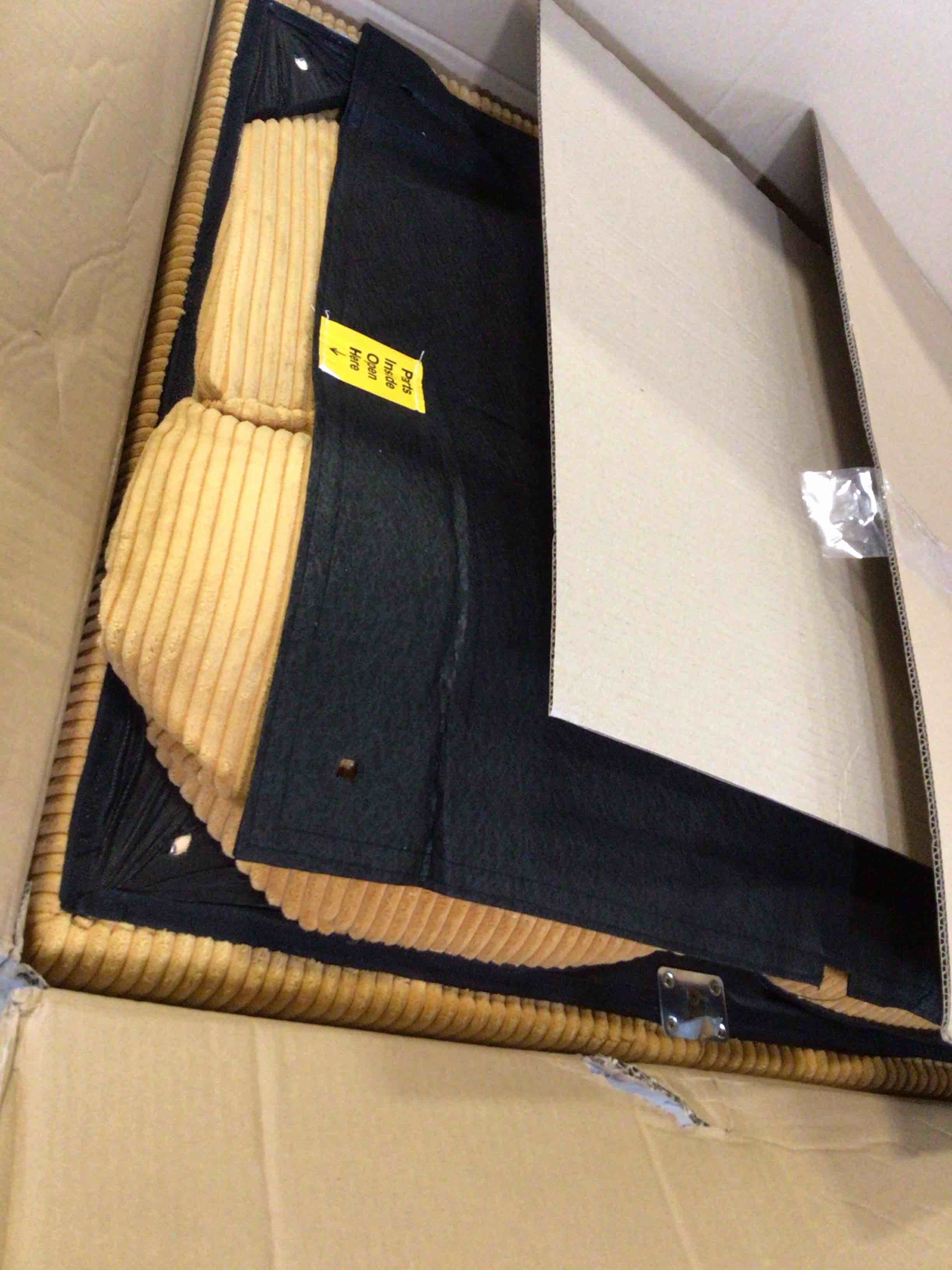 Condition photo showing New/Like New for armeless chair 