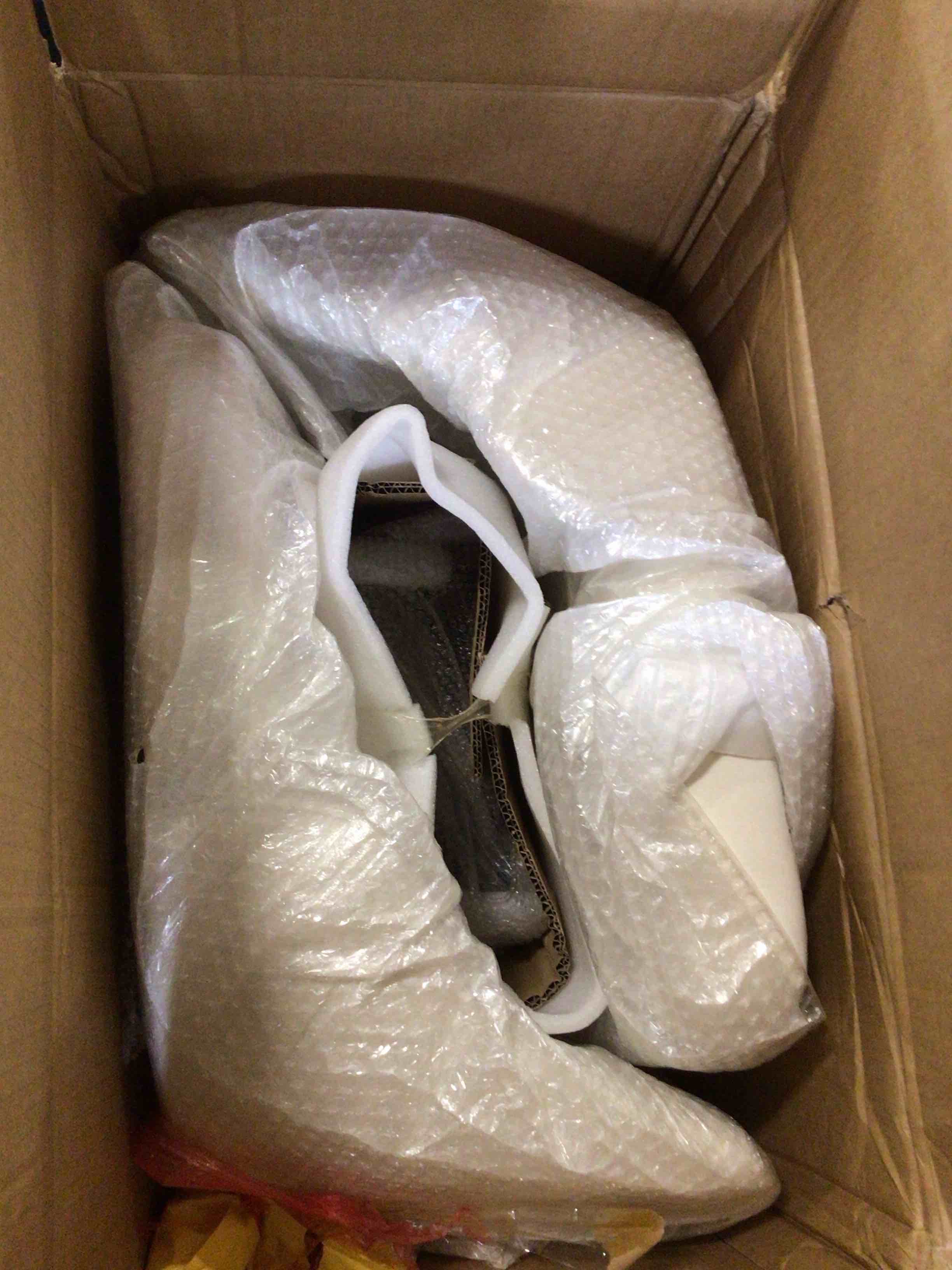 Condition photo showing New/Like New for last chance musque bar & counter stool, swivel set of 2 