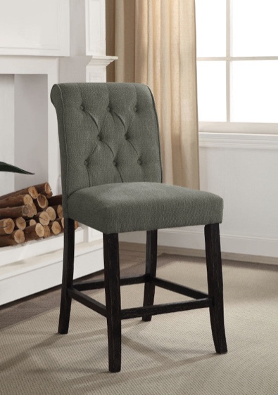 Tripton - Medium Brown Upholstered Barstool