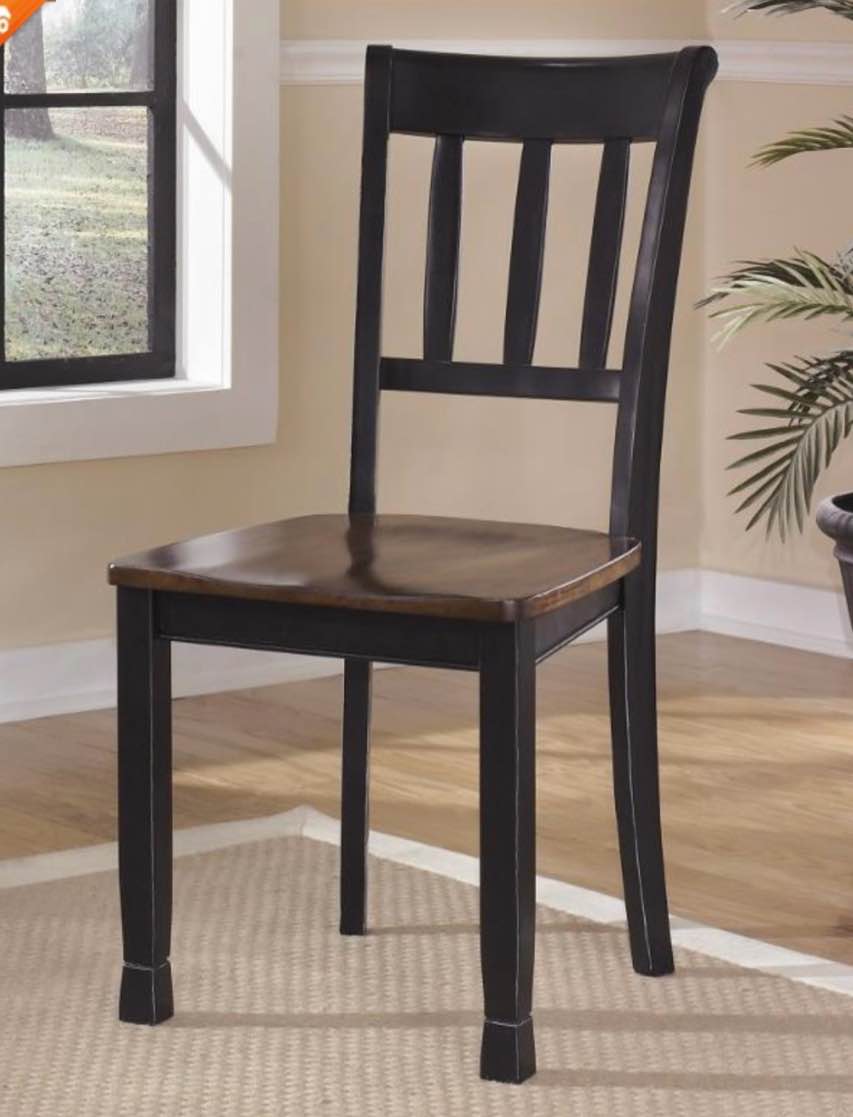 Owingsville - Black/Brown Dining Room Side Chair