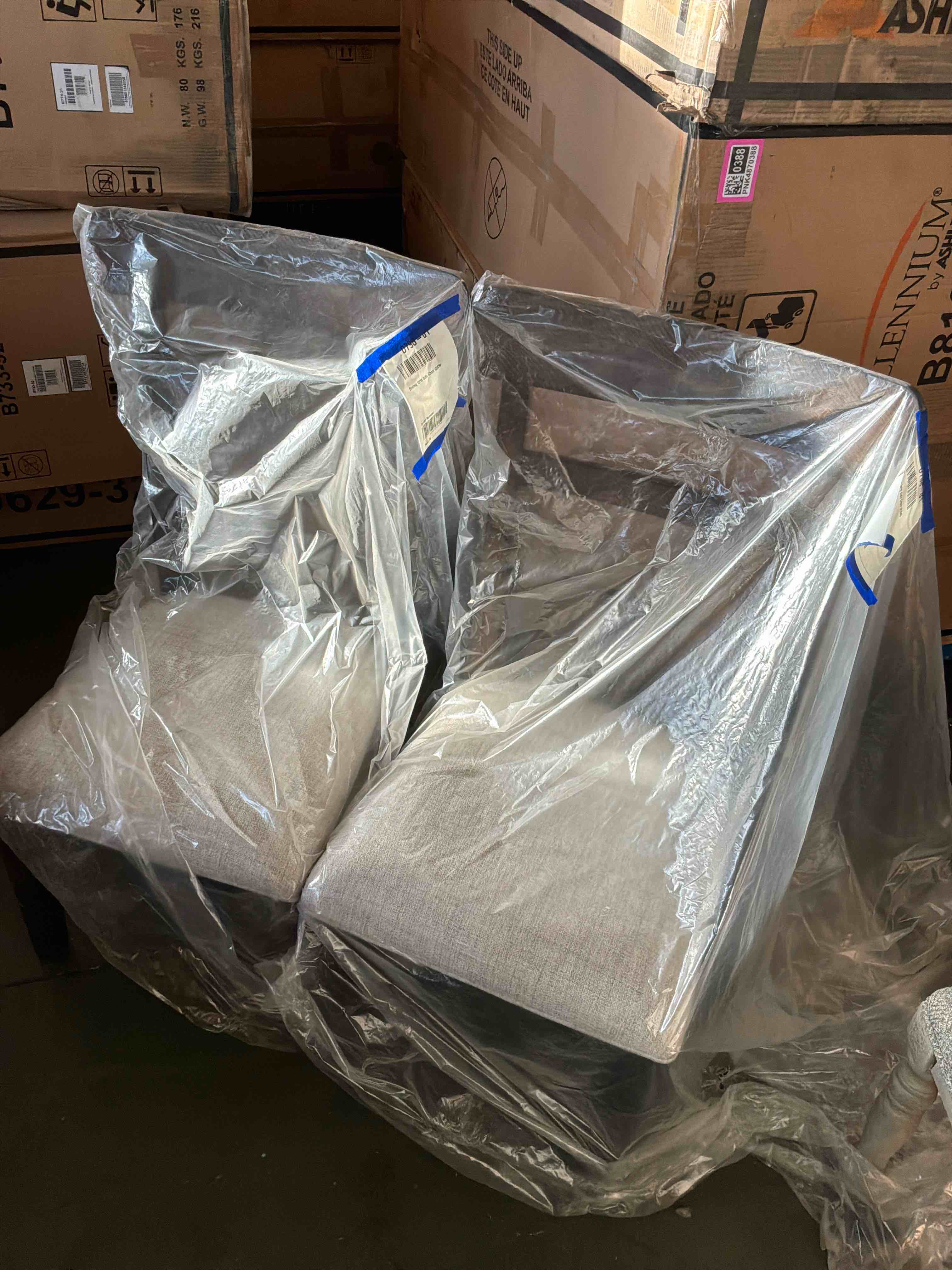 Condition photo showing New/Like New for hillcott ladderback dining side chair (set of 2)