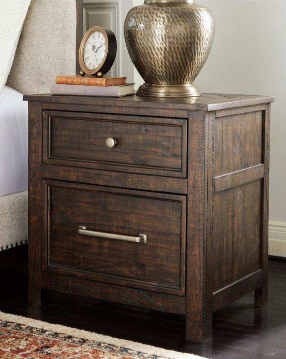 hillcott two drawer night stand