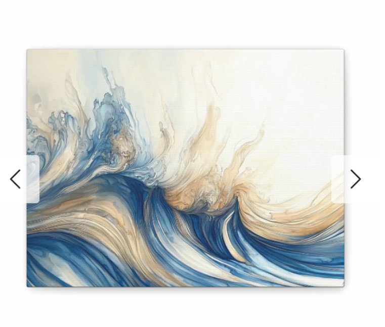 Next Wave Print On canvas