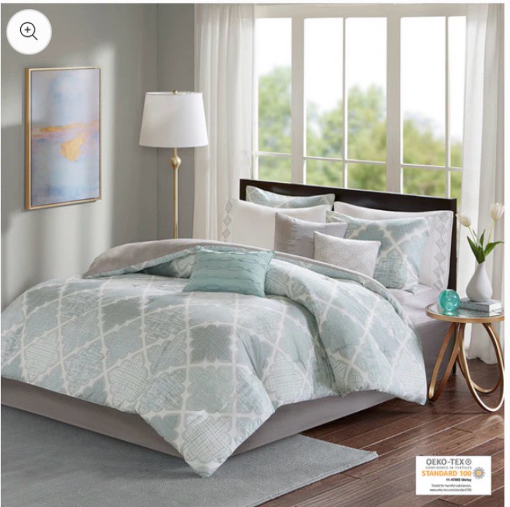 Madison Park Cadence 9-Pc.Comforter Set, Queen Bedding