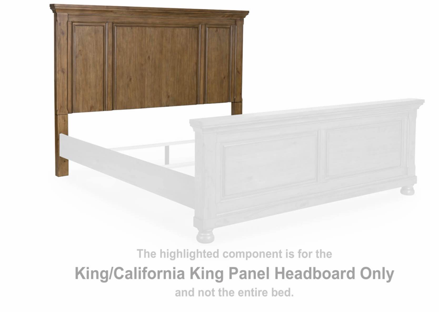 Vandenmore King/California King Panel Headboard