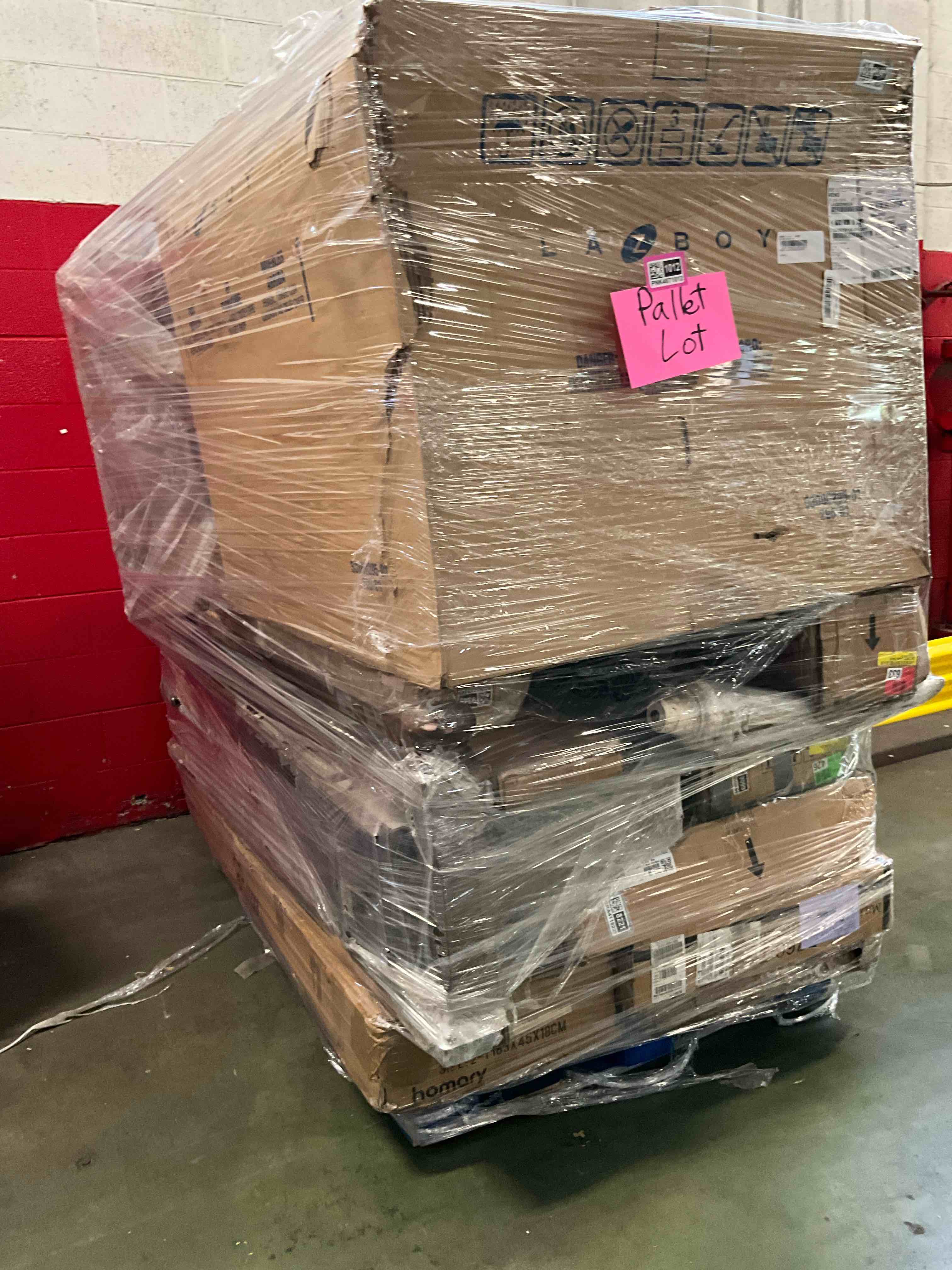 Pallet Lot of 11 Parts of Assorted Furniture Parts 