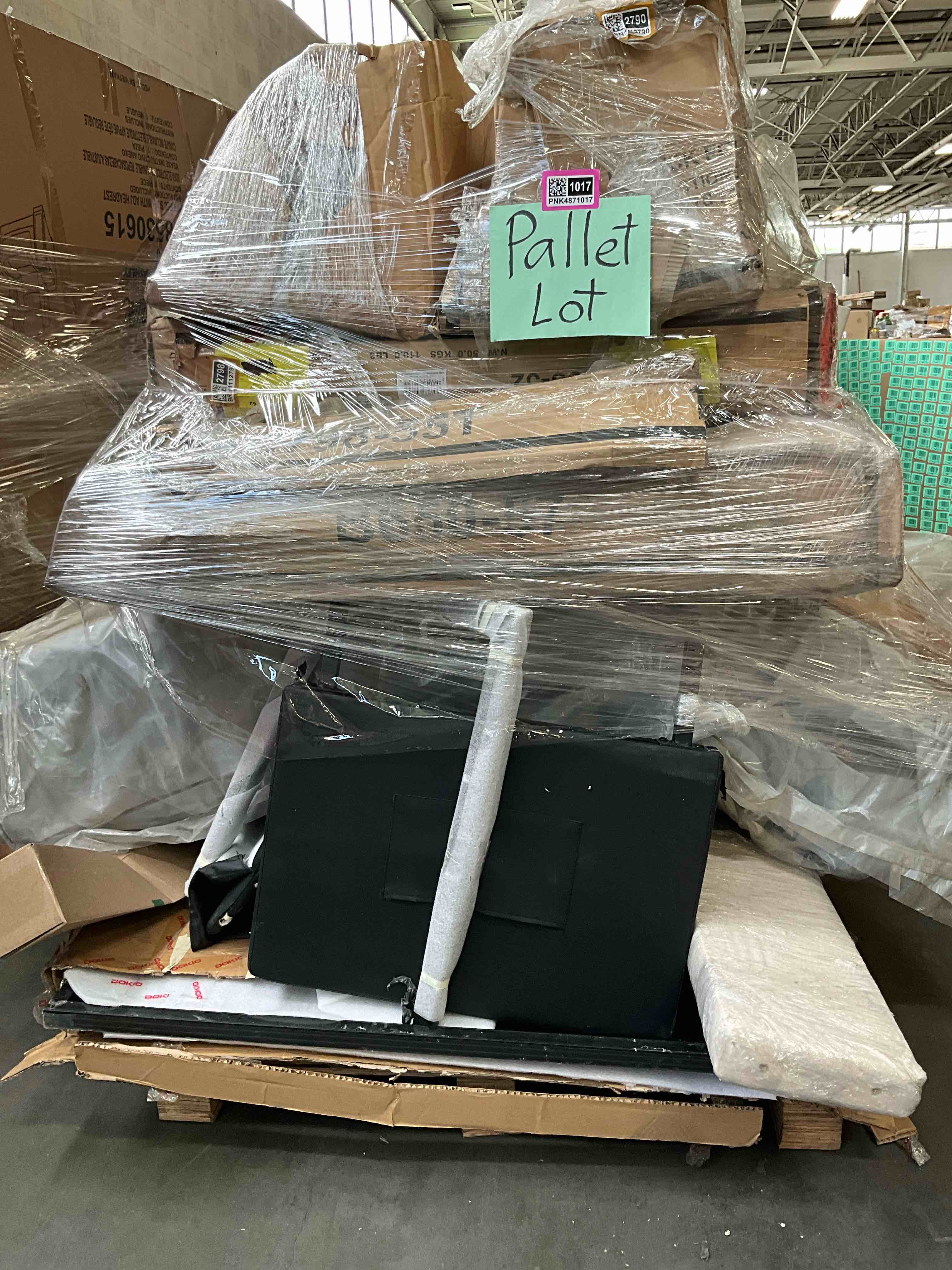 Pallet Lot of 9 Furniture Parts, Beds Parts and More
