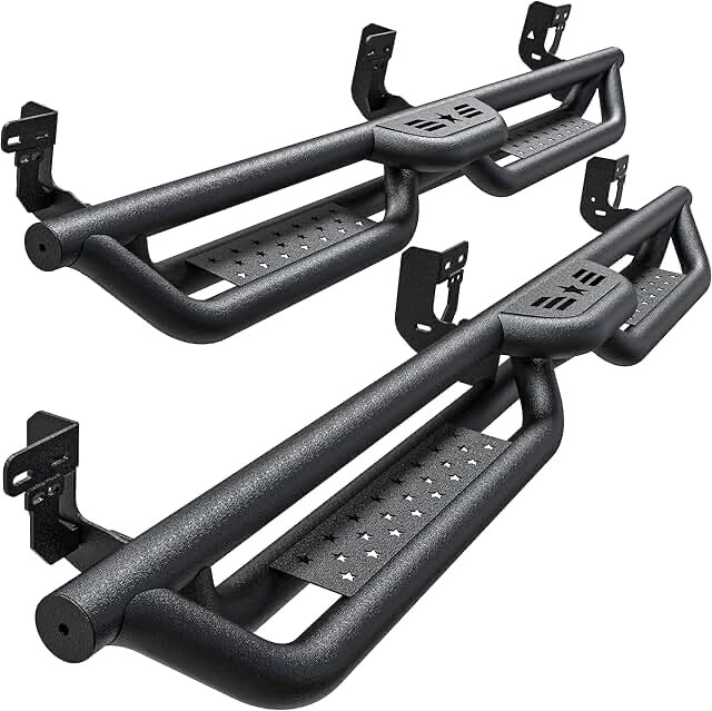 Armor running boards for 2009-2018 dodge ram 1500 crew cab nerf bar side step