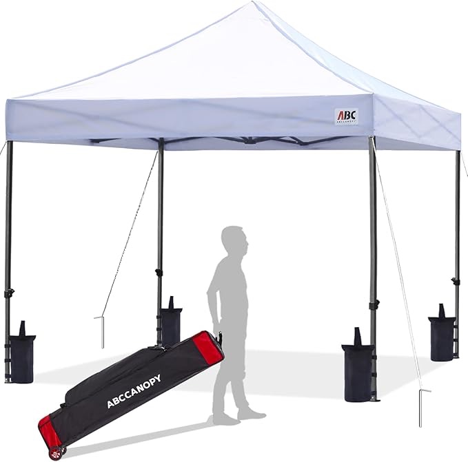 CT05 ABCCANOPY Patio Pop Up Canopy Tent 10x10 Commercial-Series