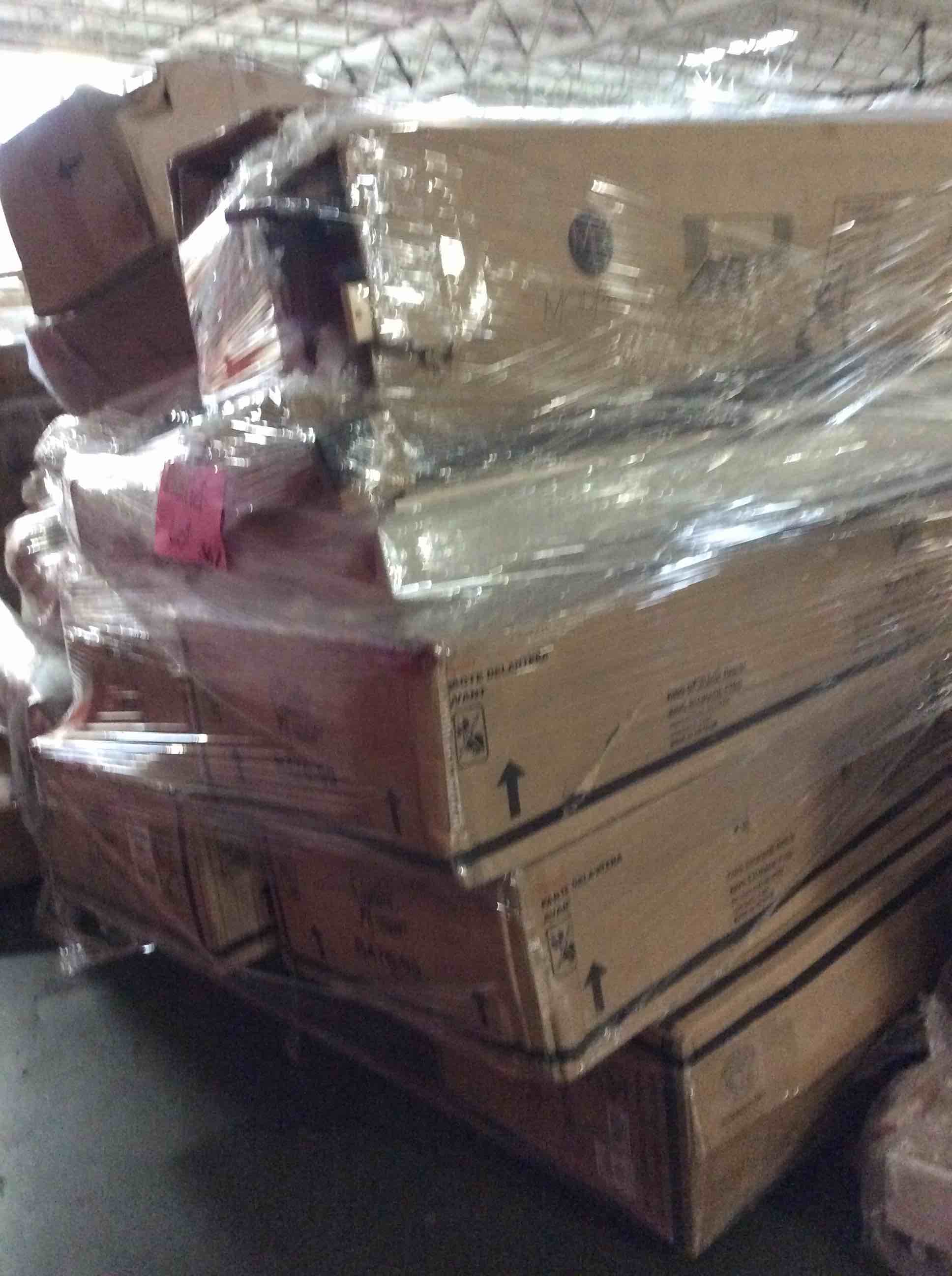 Pallet Lot Of Parts Beds, Rails