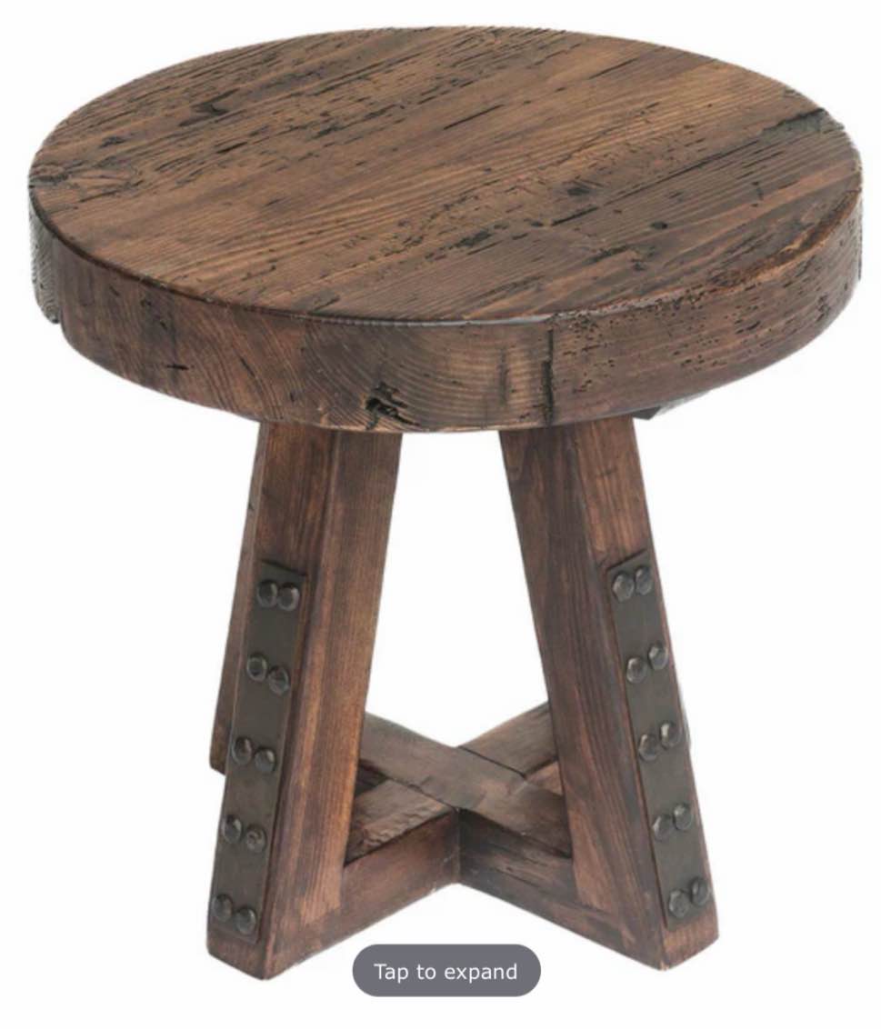 Westvat Solid Wood end table ( table top ) 