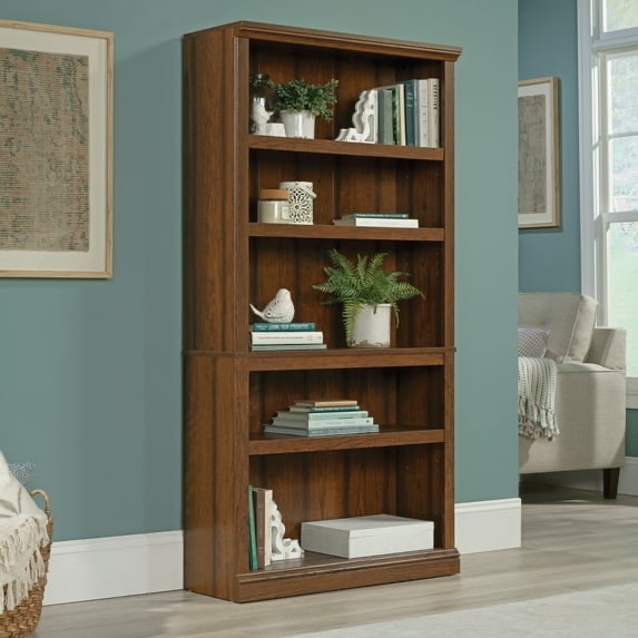 Sauder Select 5 - Shelf Bookcase  Washington Cherry Finish