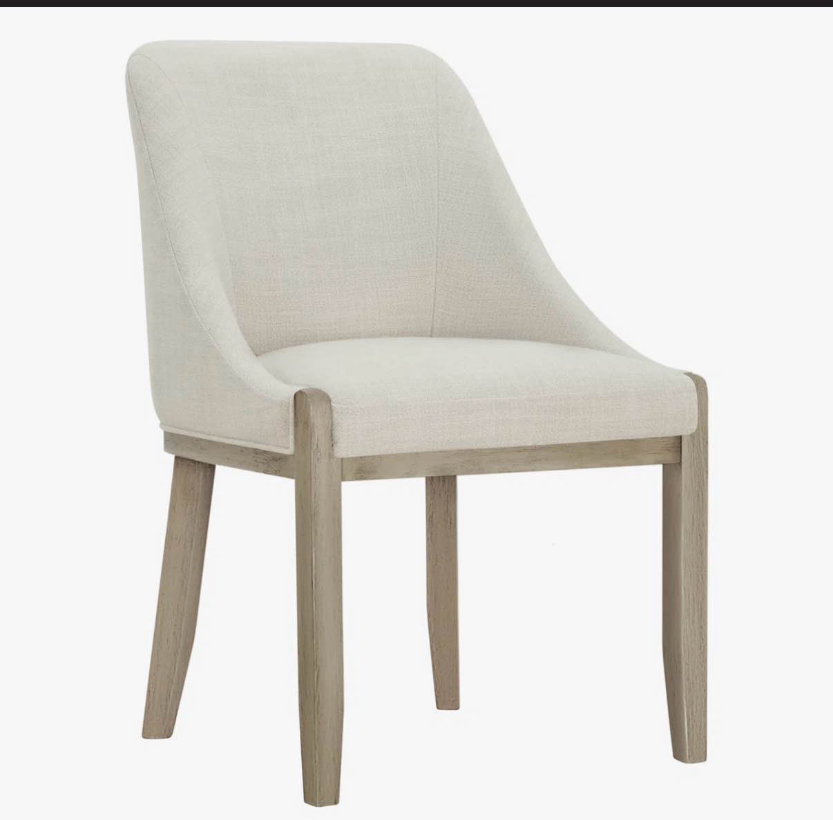 (only 1 chair) Sherwood Upholstered Dining Chair with Solid Wood Legs