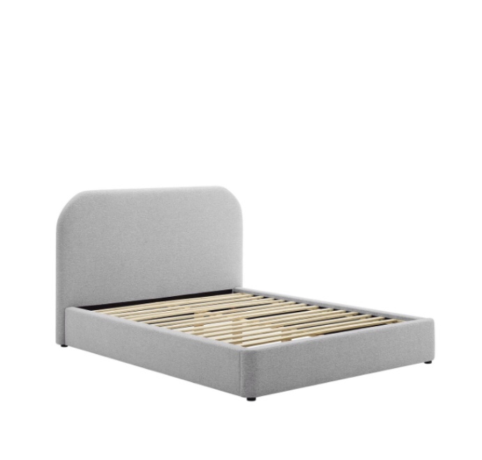 Modway MOD-7142-HLG Keynote 86 1/2 Inch Upholstered Fabric Curved King Platform Bed, Heathered Weave Light Gray - source: https://www.kbauthority.com/modway-mod-7142-hlg-keynote-86-1-2-inch-upholstered-fabric-curved-king-platform-bed-heathered-weave-light-gray.html