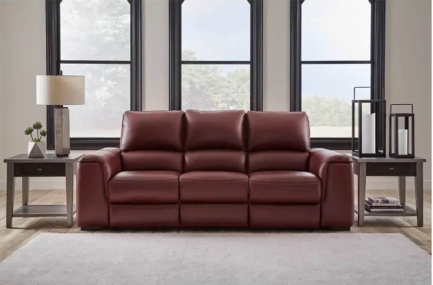 Alessandro Power Reclining Sofa With Adj Headrest