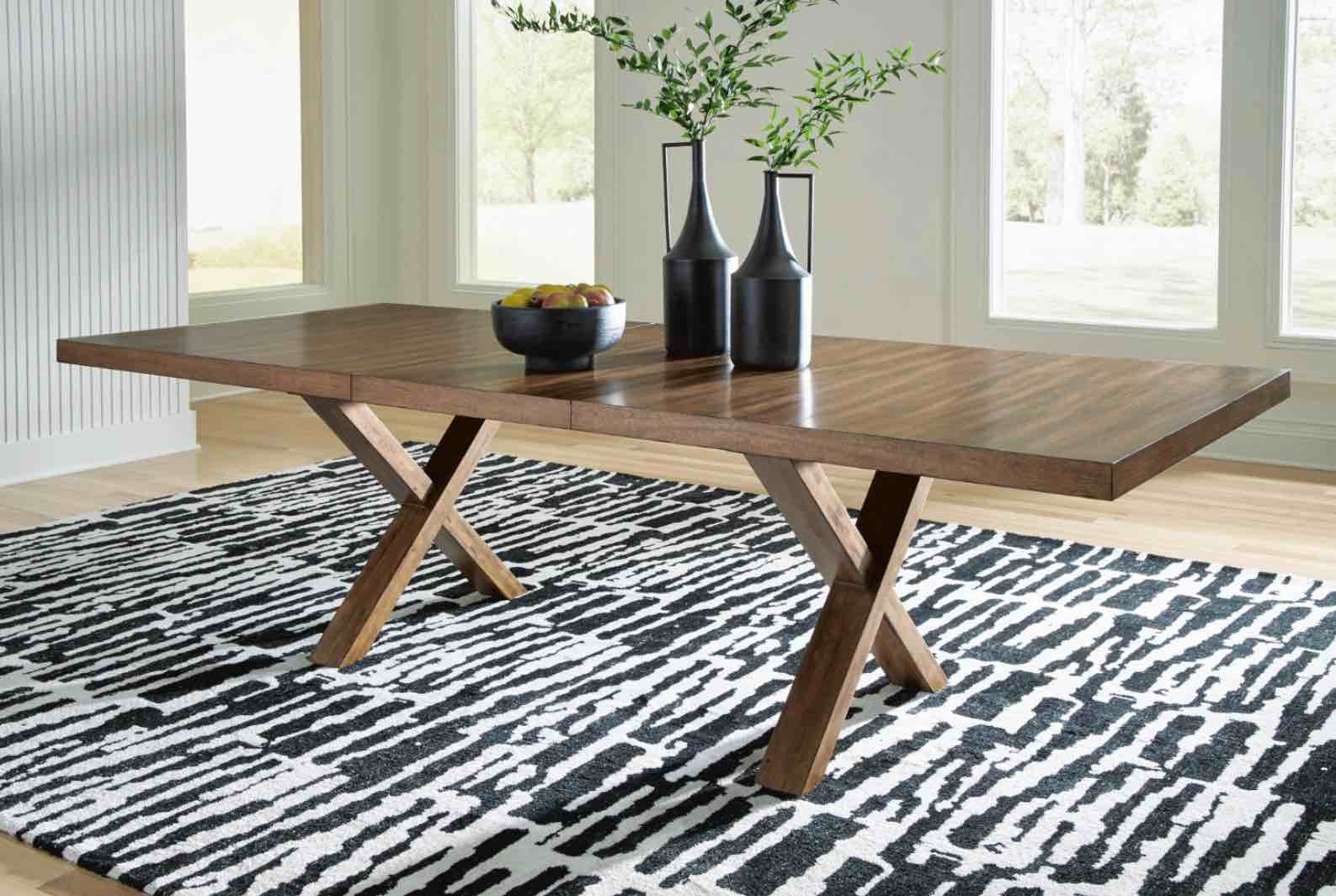 Steenlage 84"-108" Extendable Dining Table