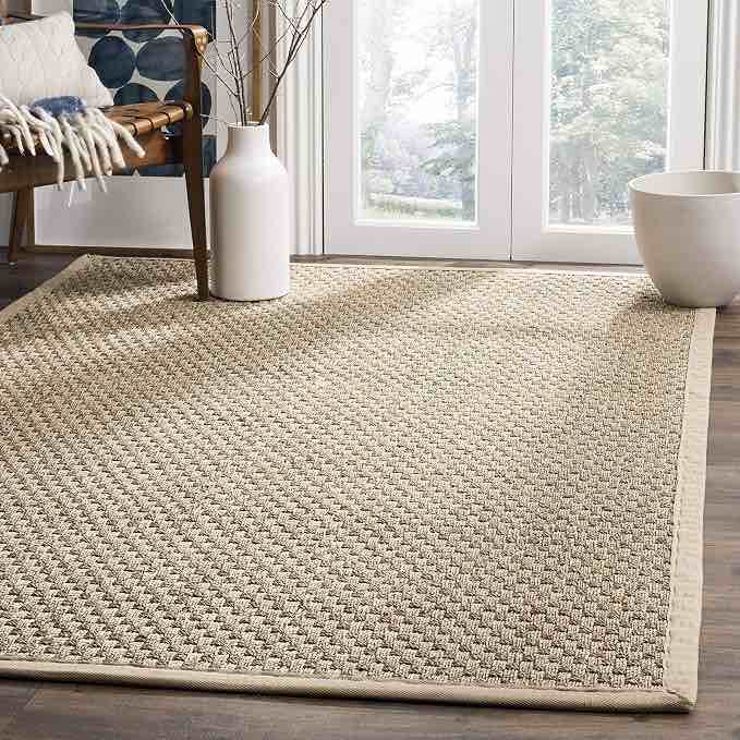 SAFAVIEH Area Rug 11' Square - Natural Fiber Collection