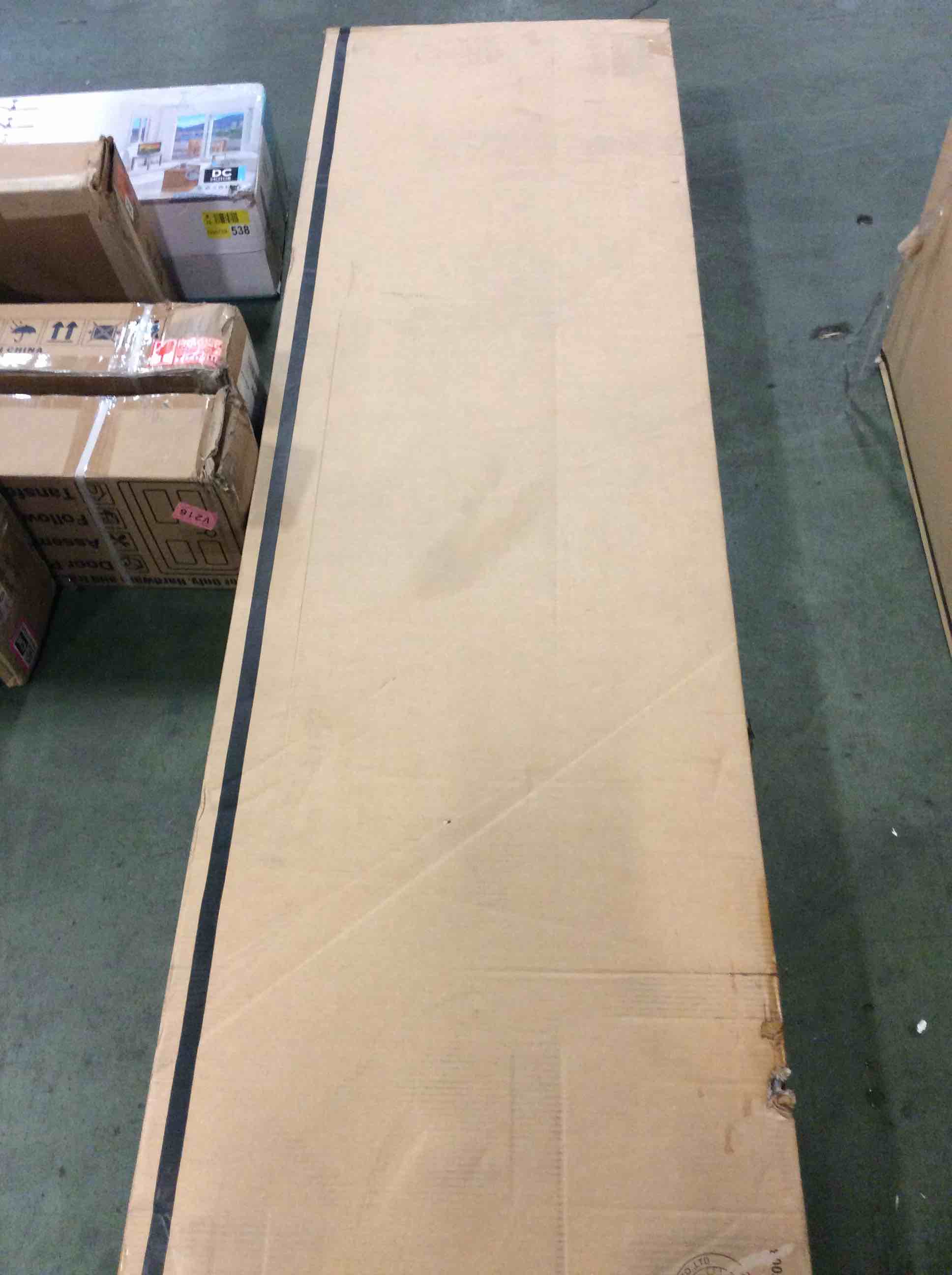 Condition photo showing Good Condition for king panel bed footboard and slats