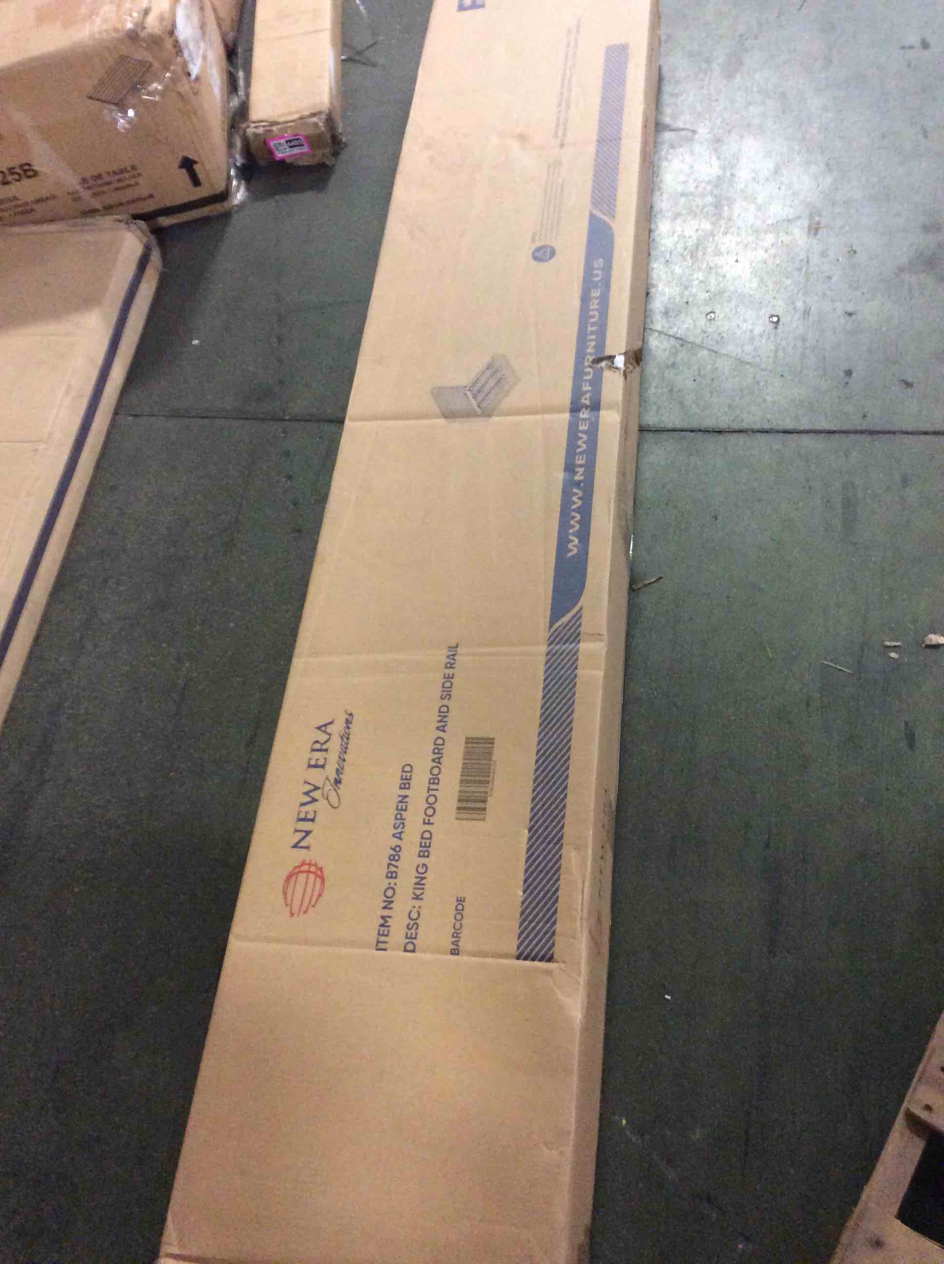 Condition photo showing Good Condition for new era king bed footboard and side rail